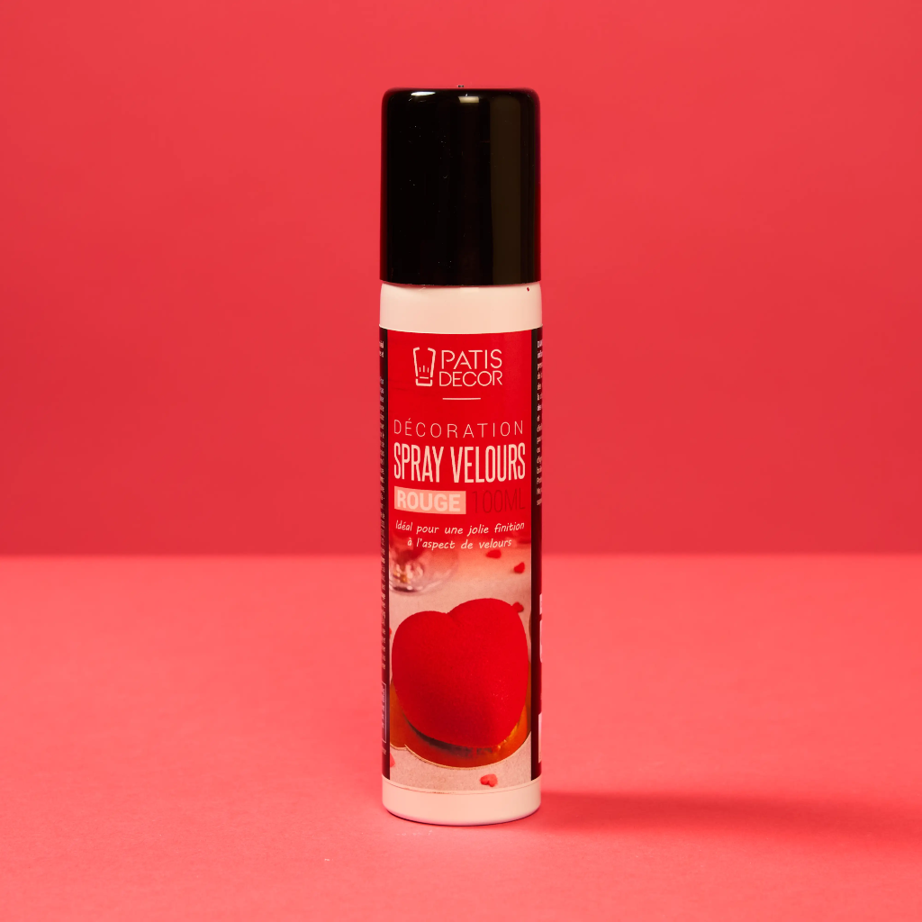 Spray velours rouge par 100ml