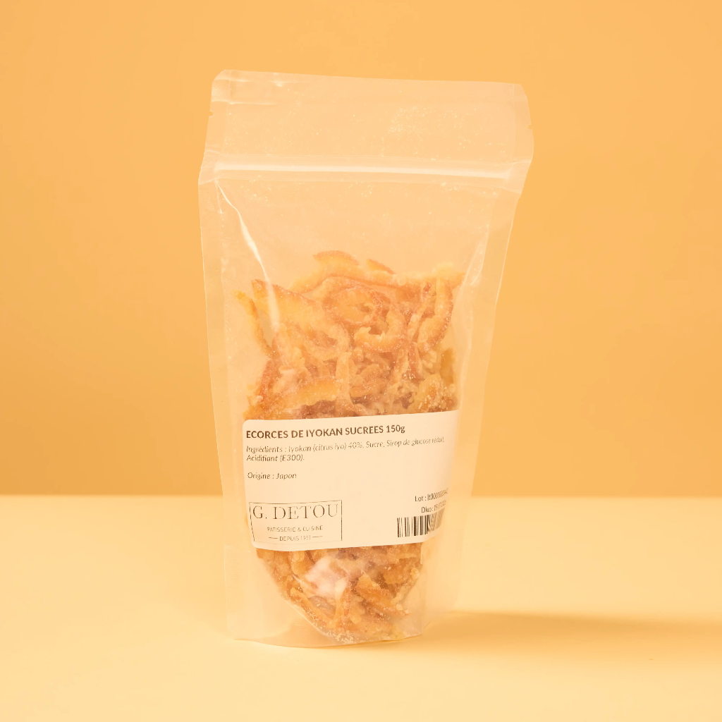 Ecorces de iyokan sucrées 150g