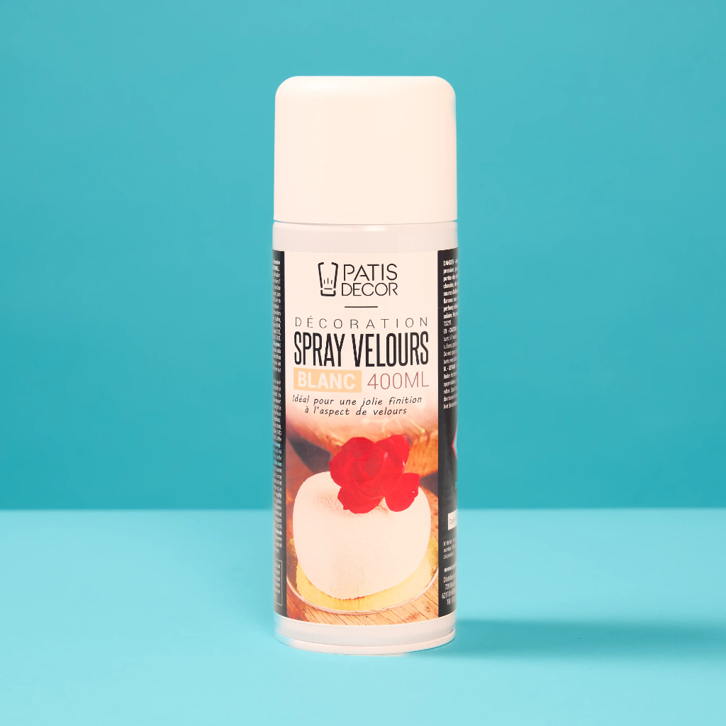 Spray velours blanc par 400ml