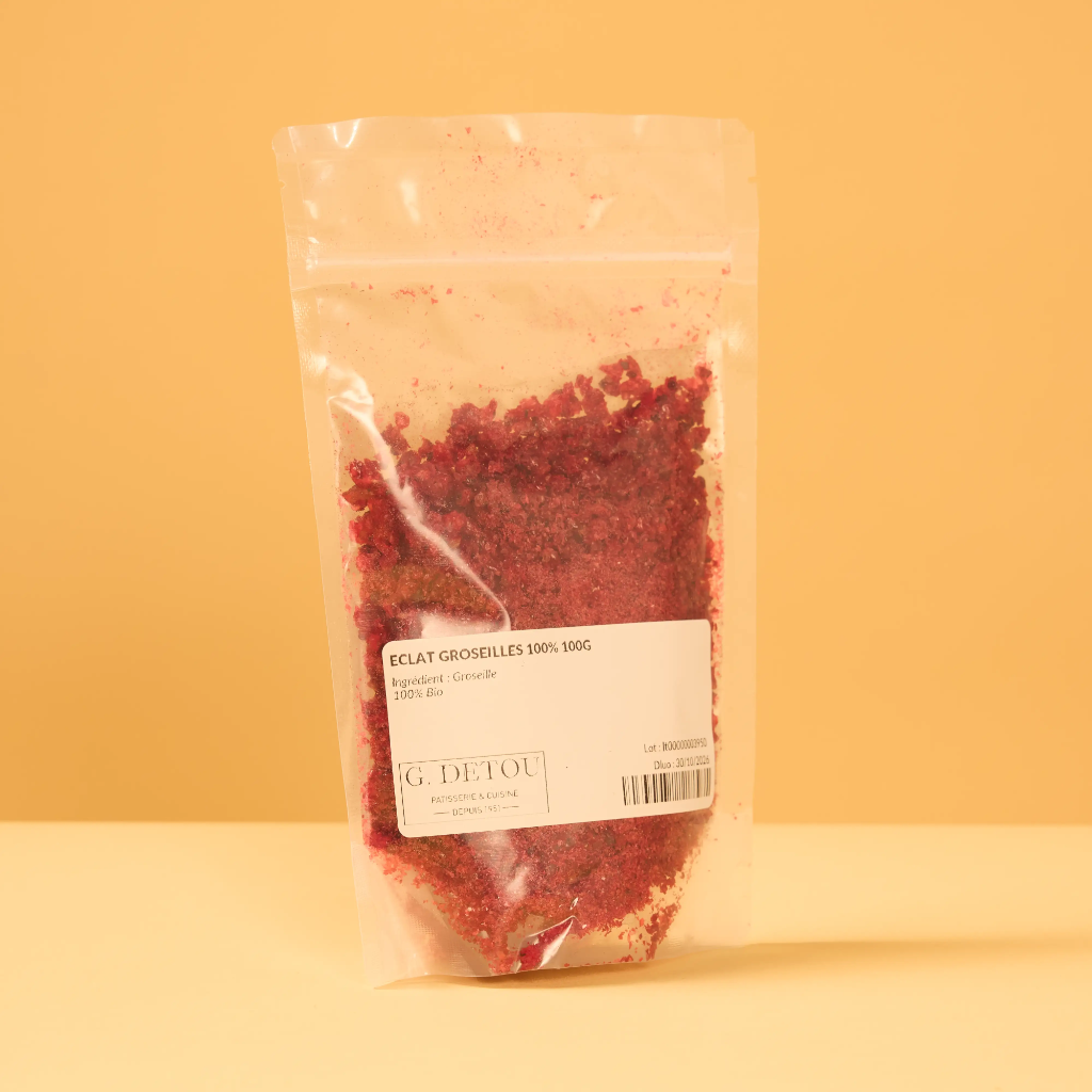 Eclat groseilles 100% 100g
