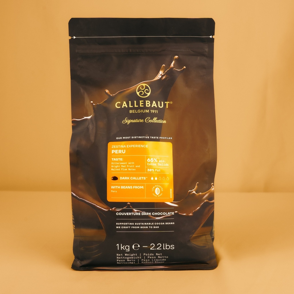 Zestina Peru Pistol 65% 1kg Callebaut