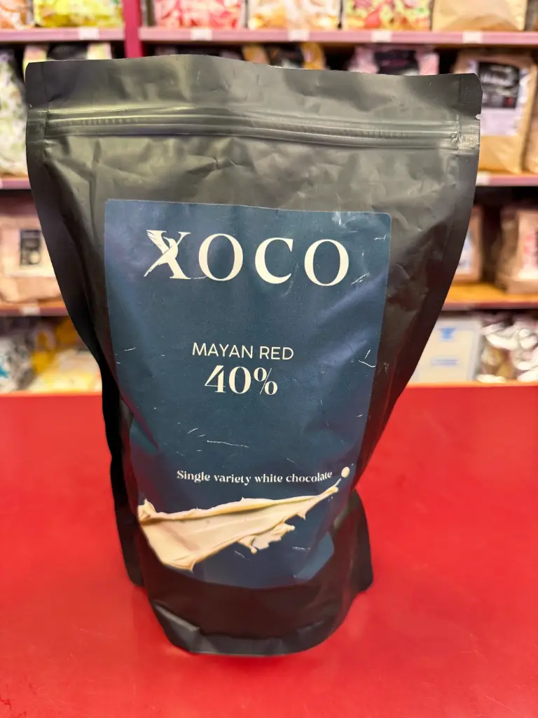 Chocolat blanc 40% Mayan red 1kg XOCO