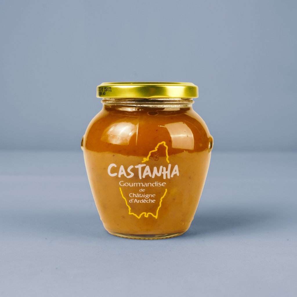 Bocal Dessert de Châtaigne d'Ardèche AOP avec Morceaux 360g