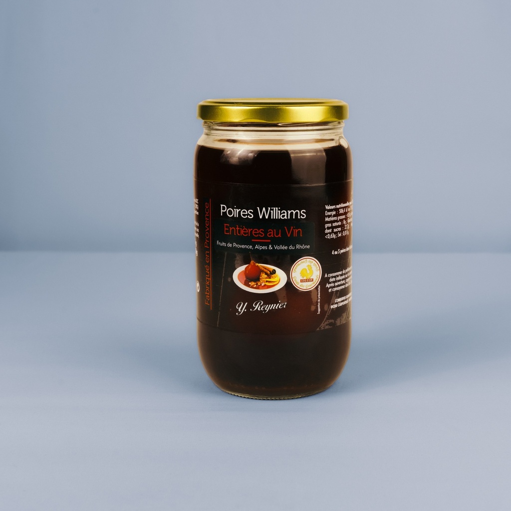 Poires Williams entières au vin YR 850 ml