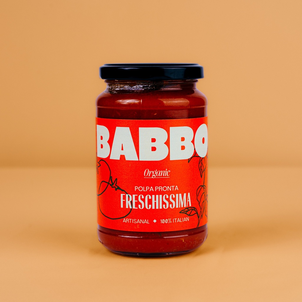Sugo Freschissima tomate basilic BIO BABBO 340ml