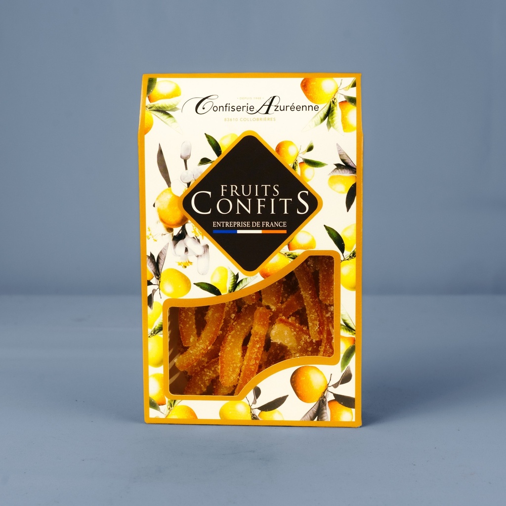 Lamelle orange sucrée 200g 