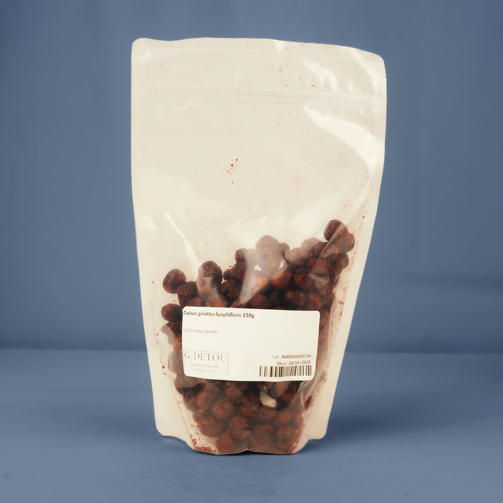 Cerises griottes lyophylisés 150g