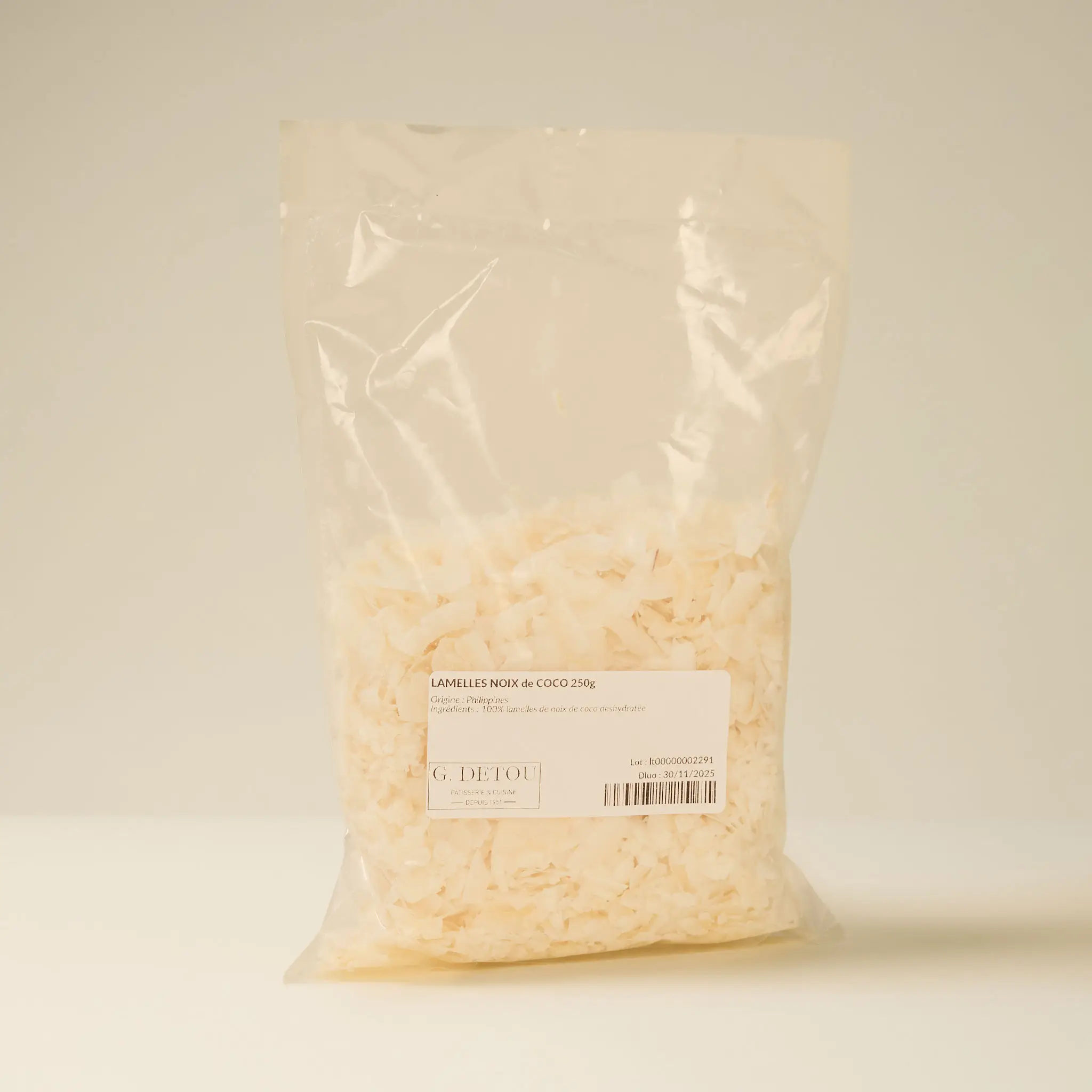 LAMELLES NOIX de COCO  250g