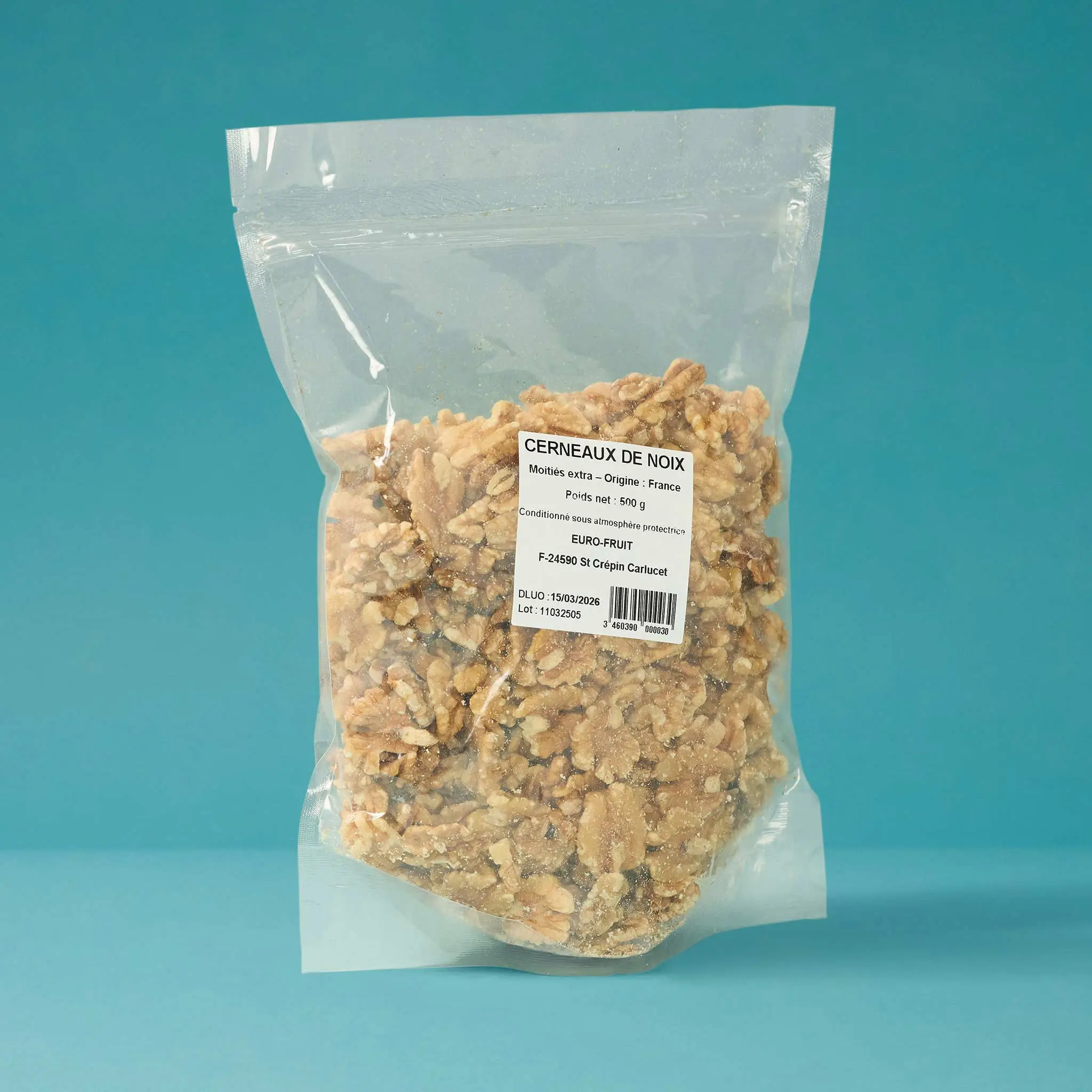 CERNEAUX NOIX Moitié Extra Fr 500gr    EUROFRUI