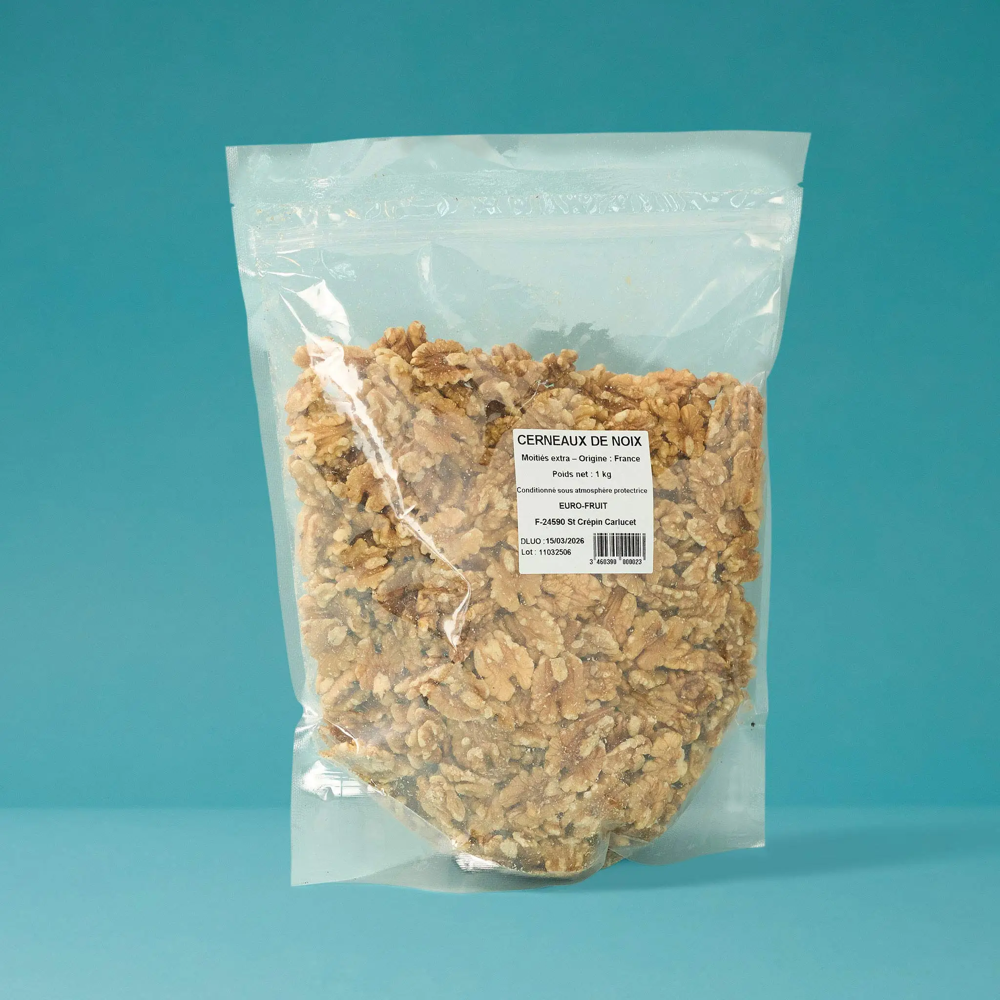 CERNEAUX NOIX Moitié Extra Fran.1kg    EUROFRUI