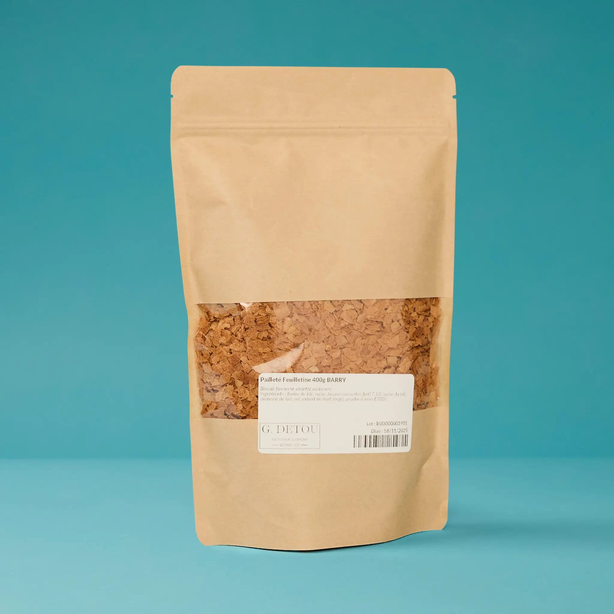 Pailleté Feuilletine 400g  BARRY