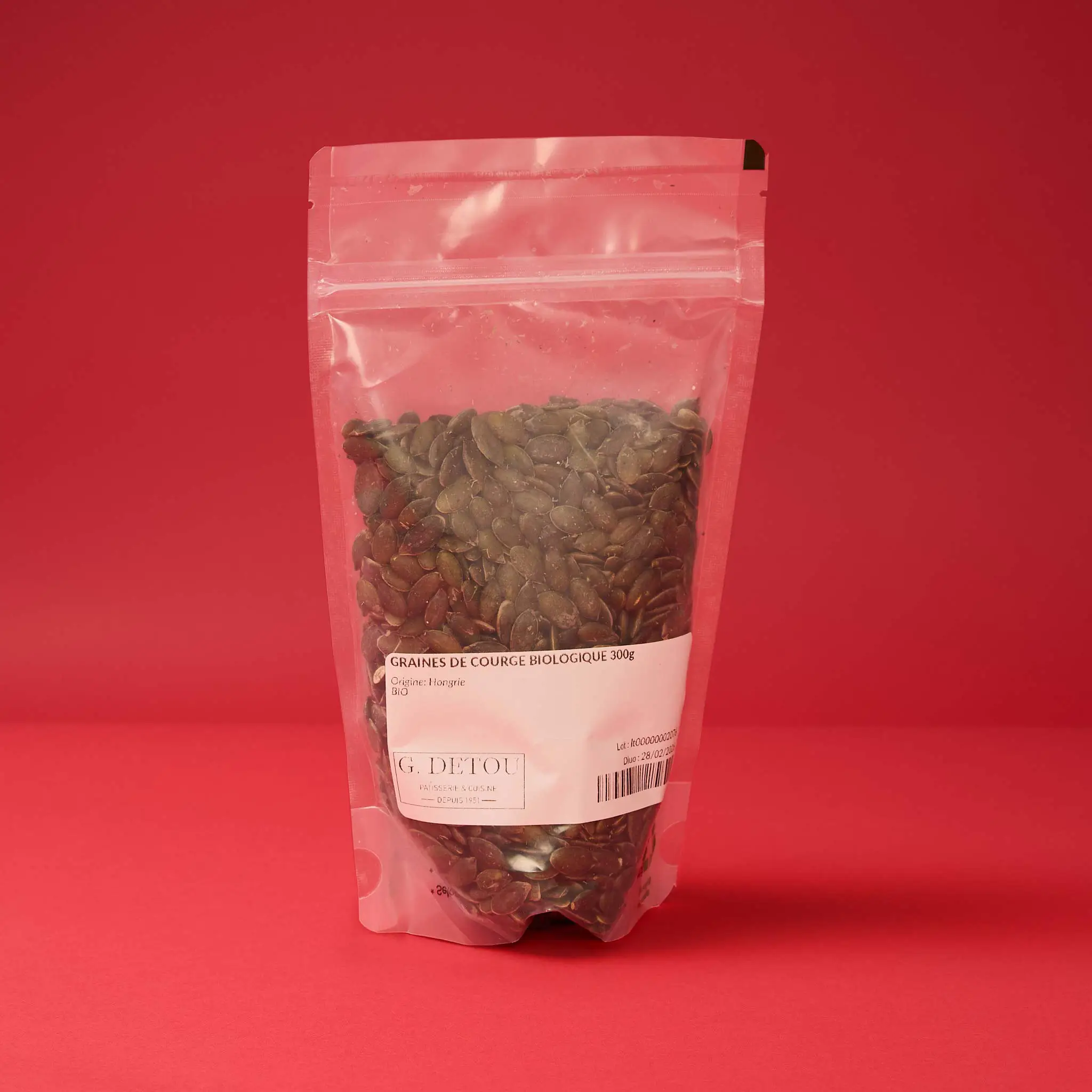 GRAINES DE COURGE BIOLOGIQUE  300g