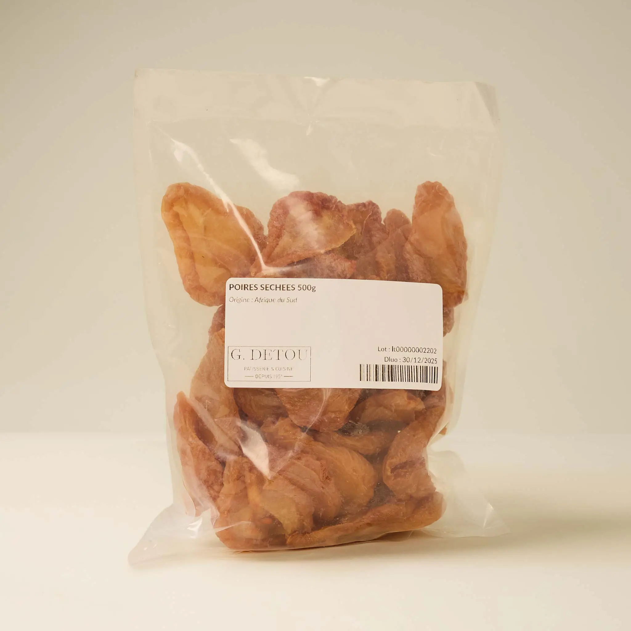 POIRES SECHEES 500g