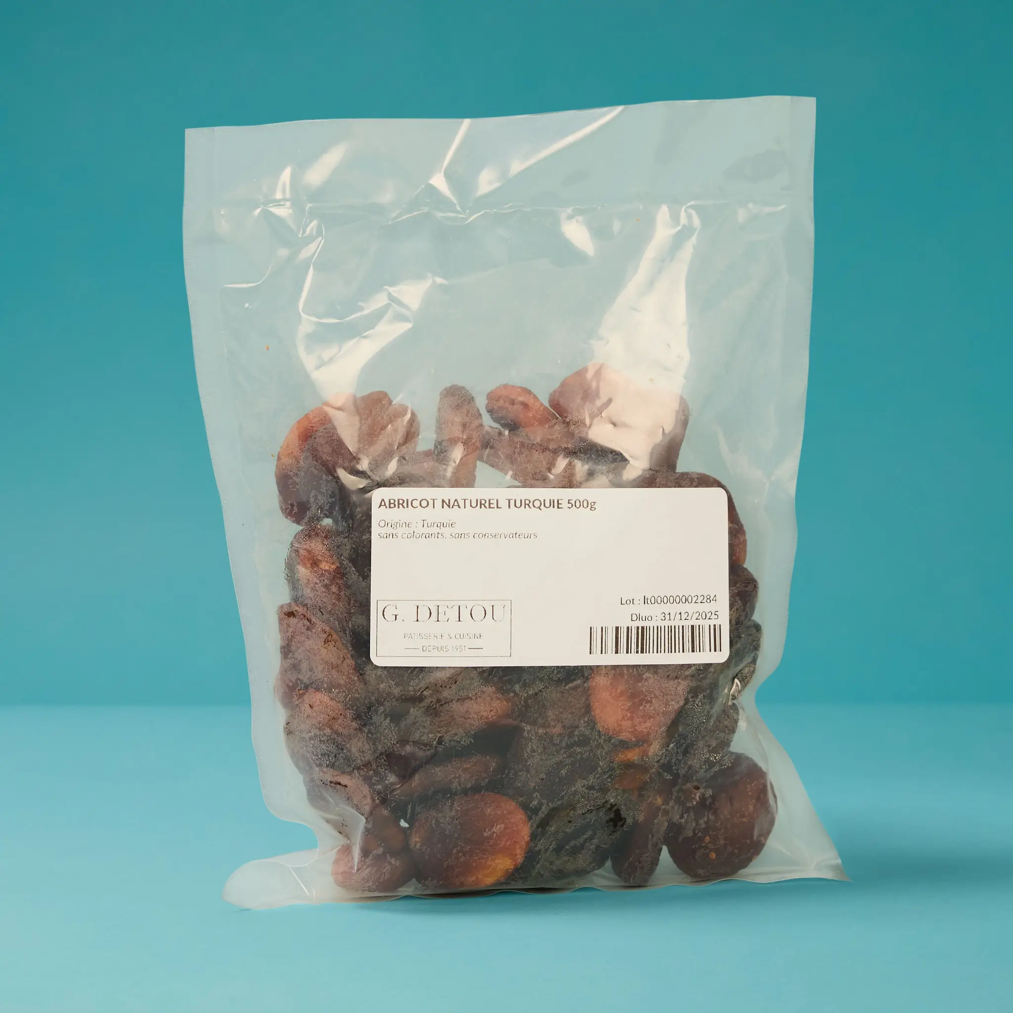 ABRICOT NATUREL TURQUIE 500g