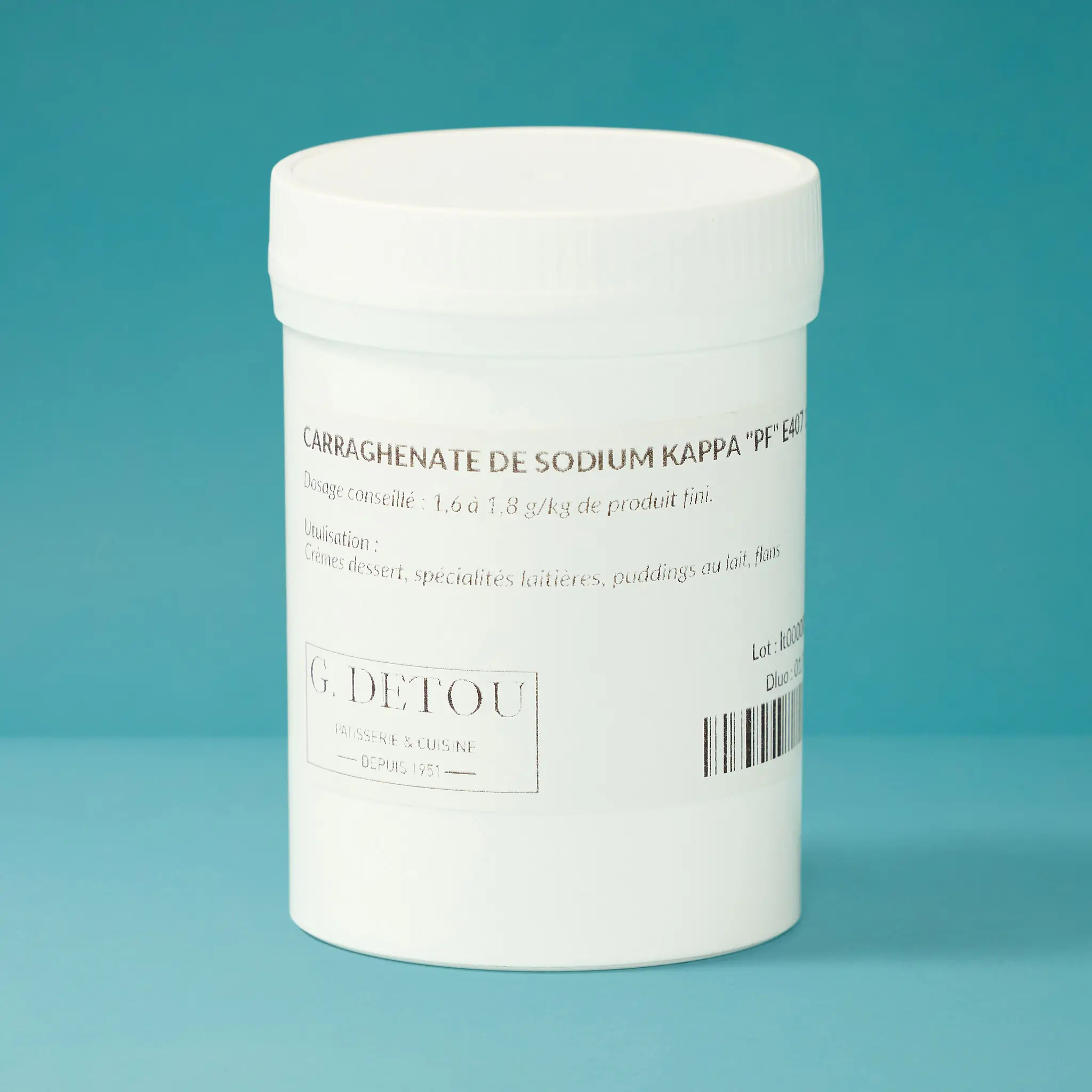 CARRAGHENATE DE SODIUM KAPPA "PF" E407 125g