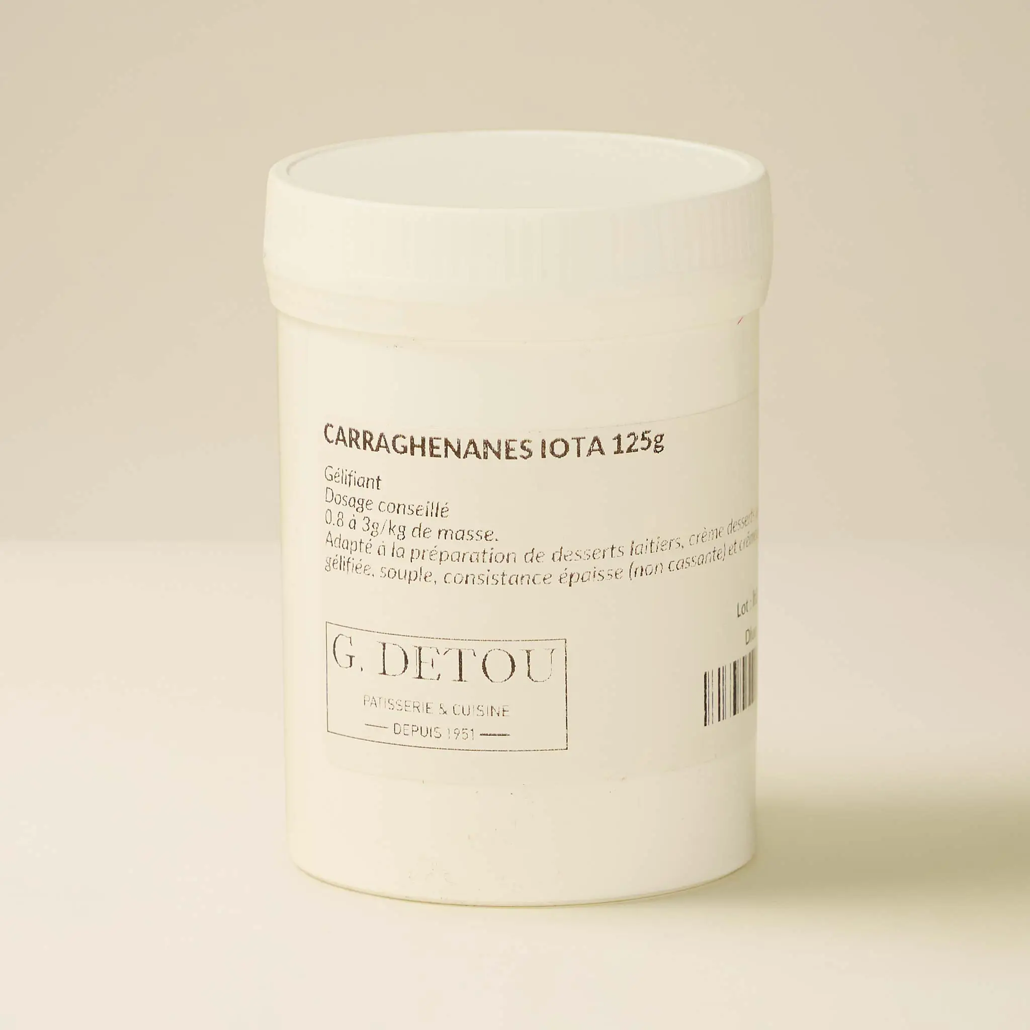 CARRAGHENANES IOTA 125g