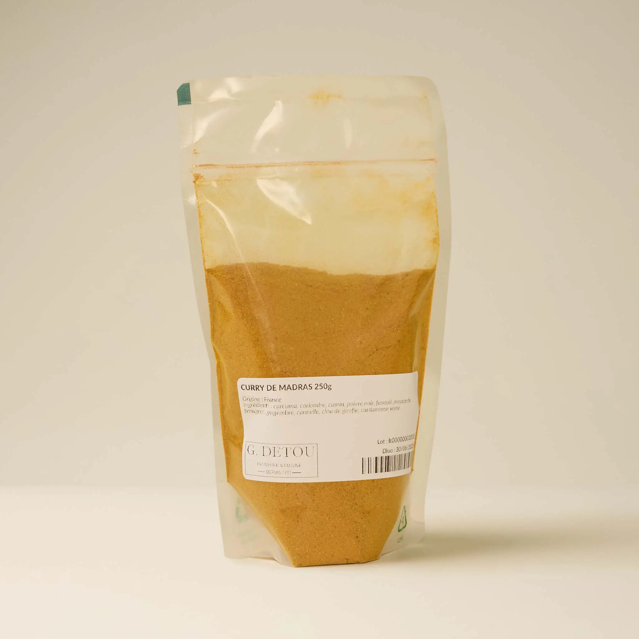 CURRY DE MADRAS  250g