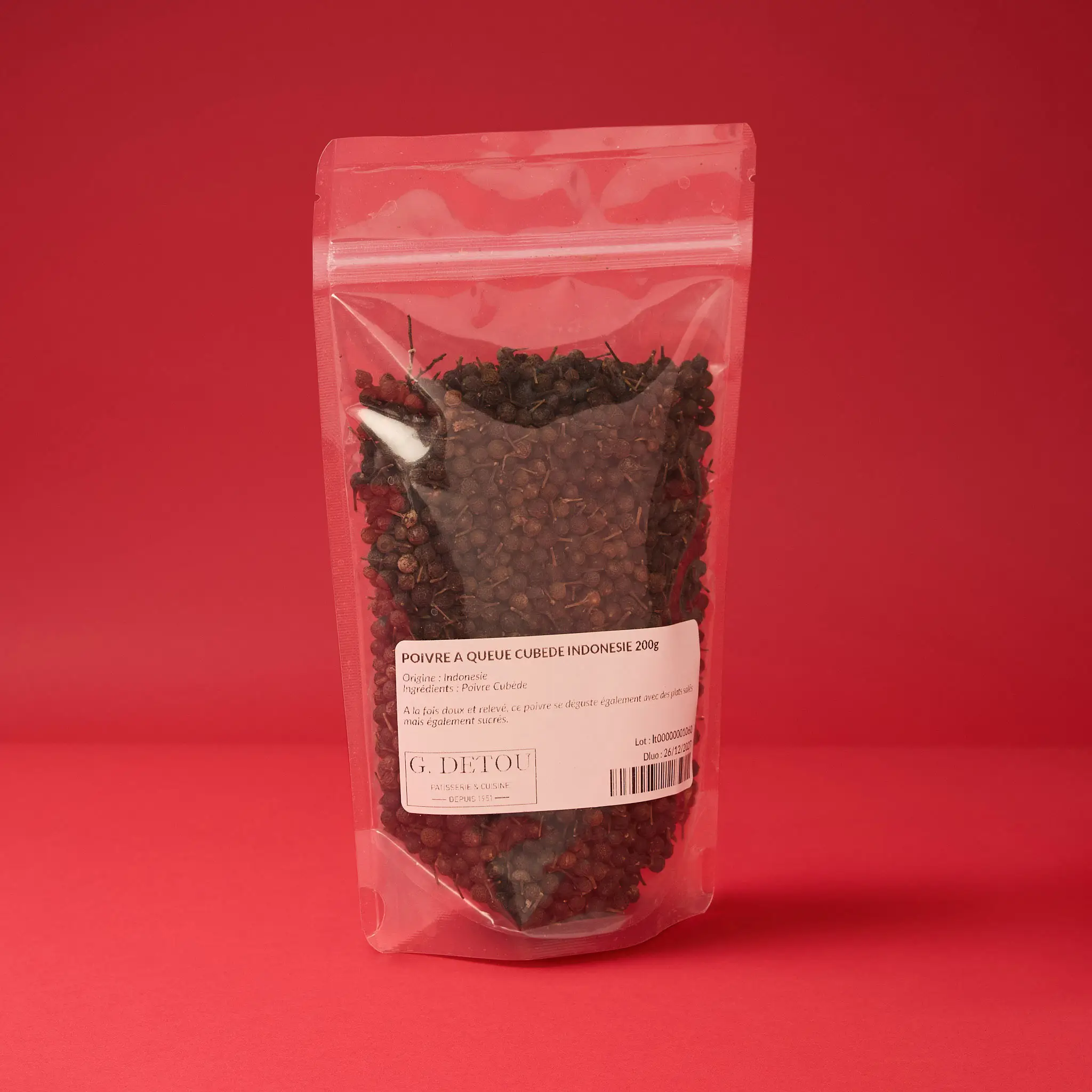 POIVRE DE CUBEDE INDONESIE 200g