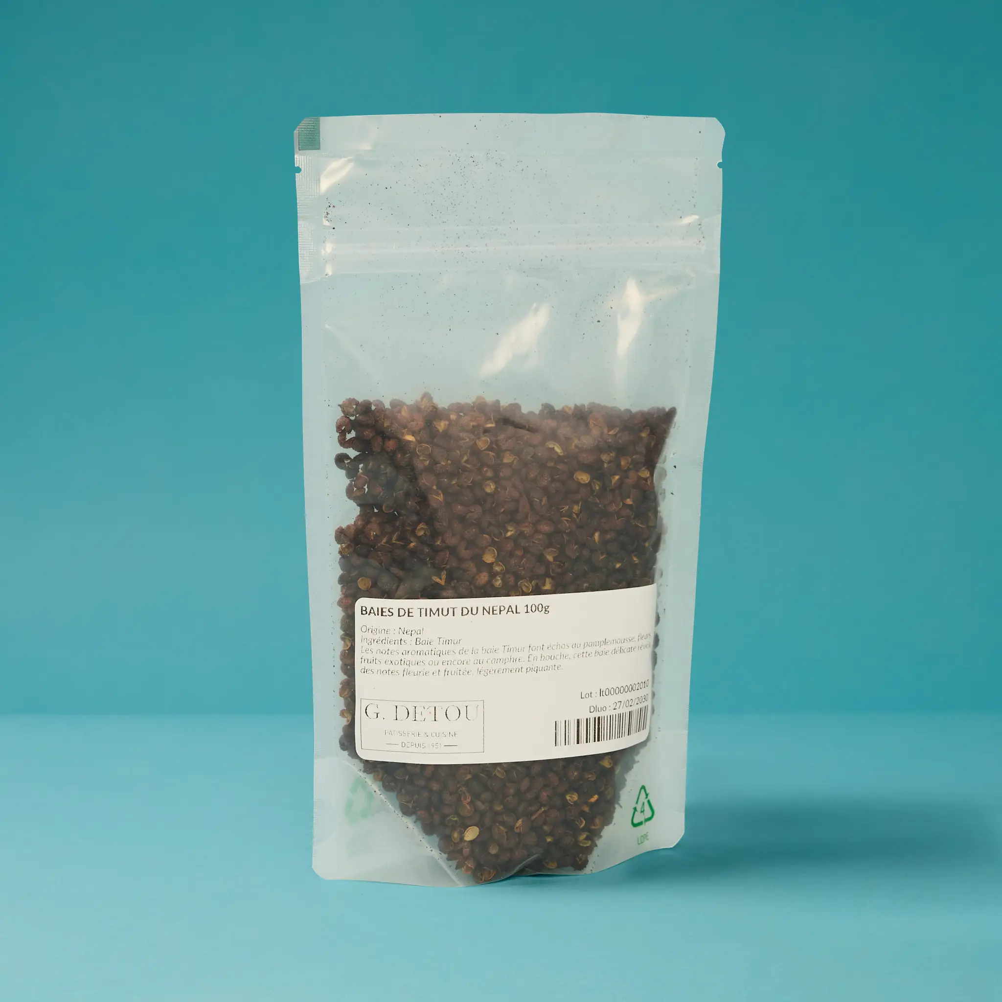 BAIES DE TIMUT DU NEPAL 100g