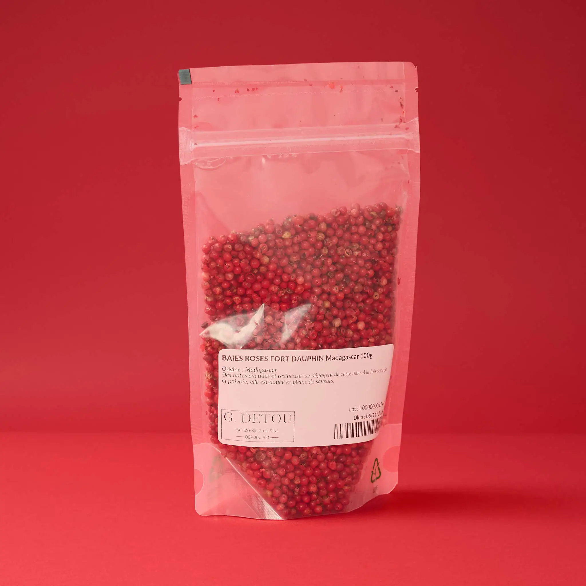 BAIES ROSES FORT DAUPHIN Madagascar 100g