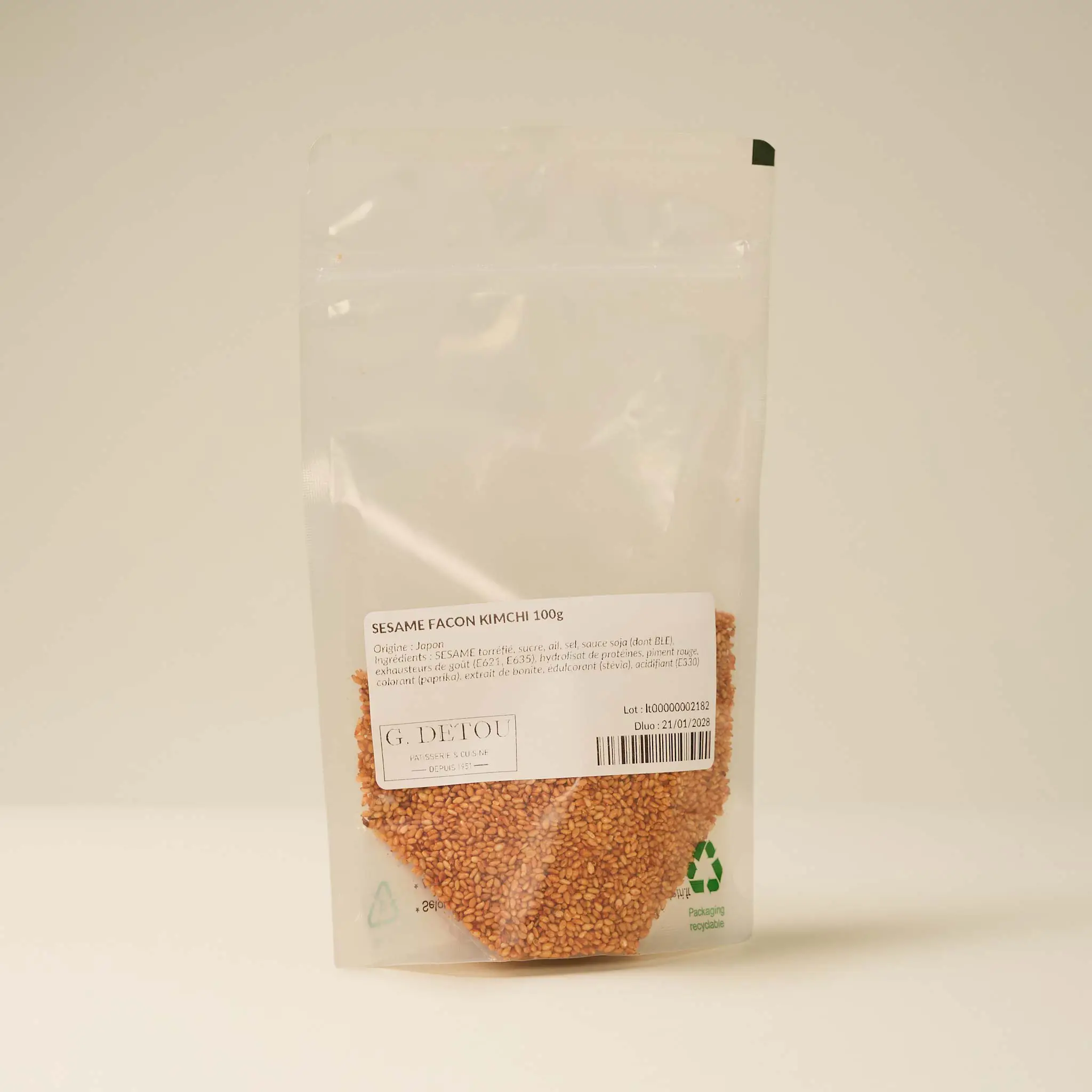 SESAME FACON KIMCHI 100g