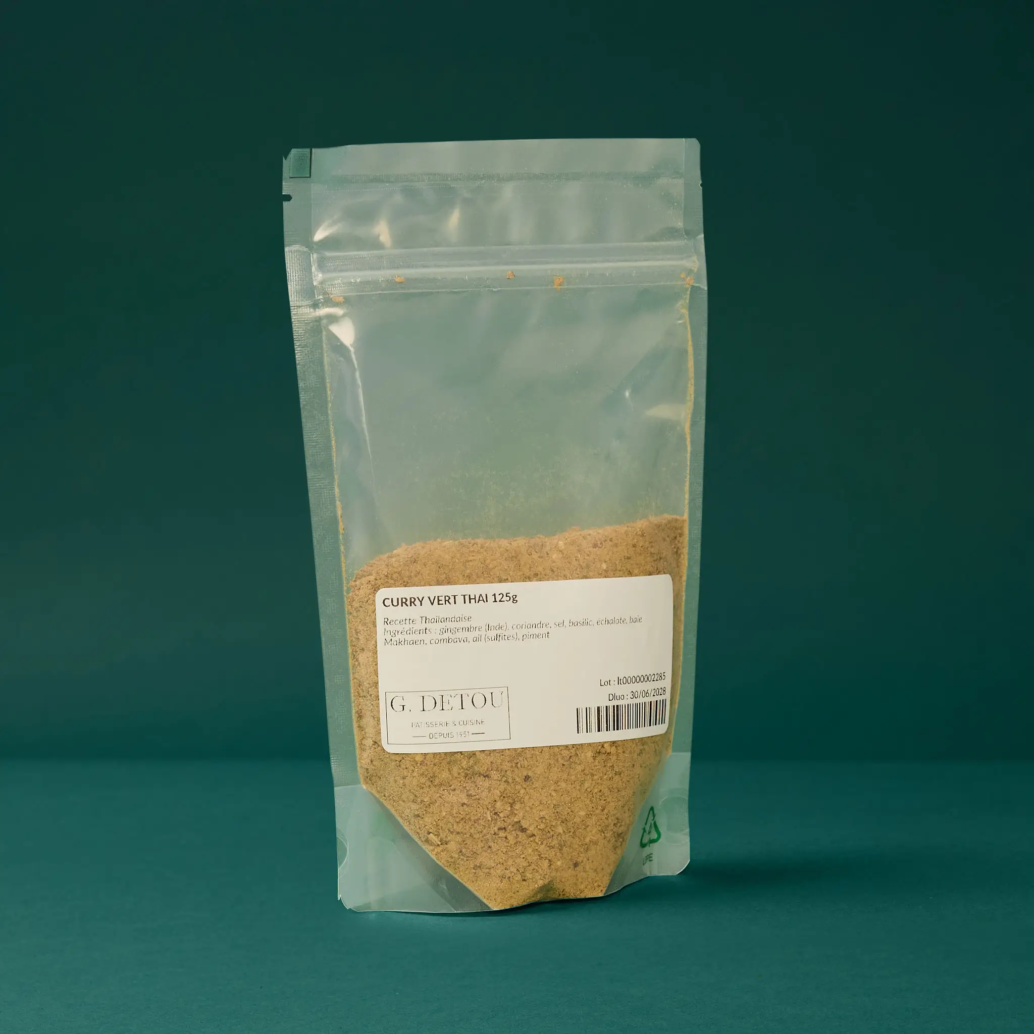 CURRY VERT THAI   125g