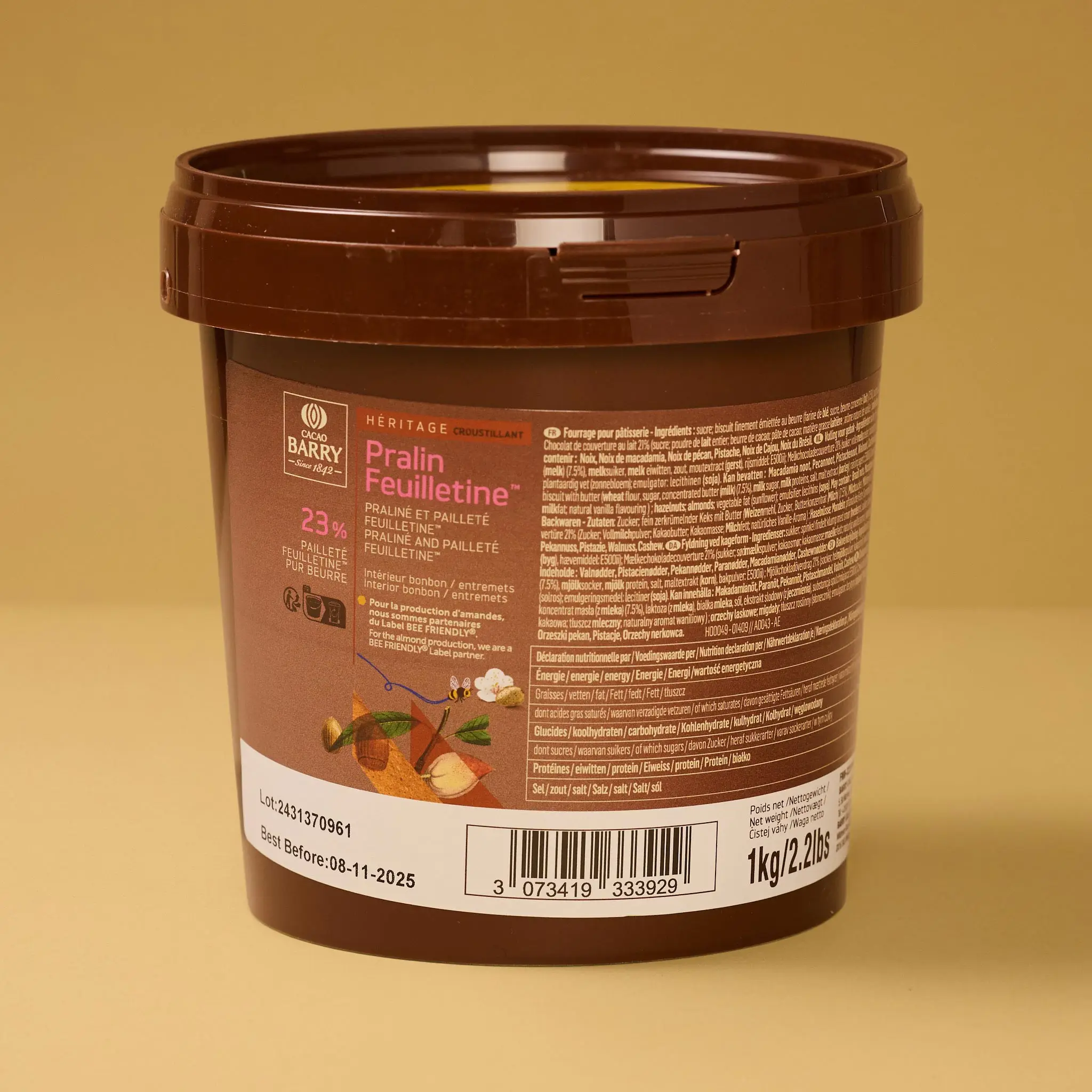 Praliné Feuilletine 1kg BARRY