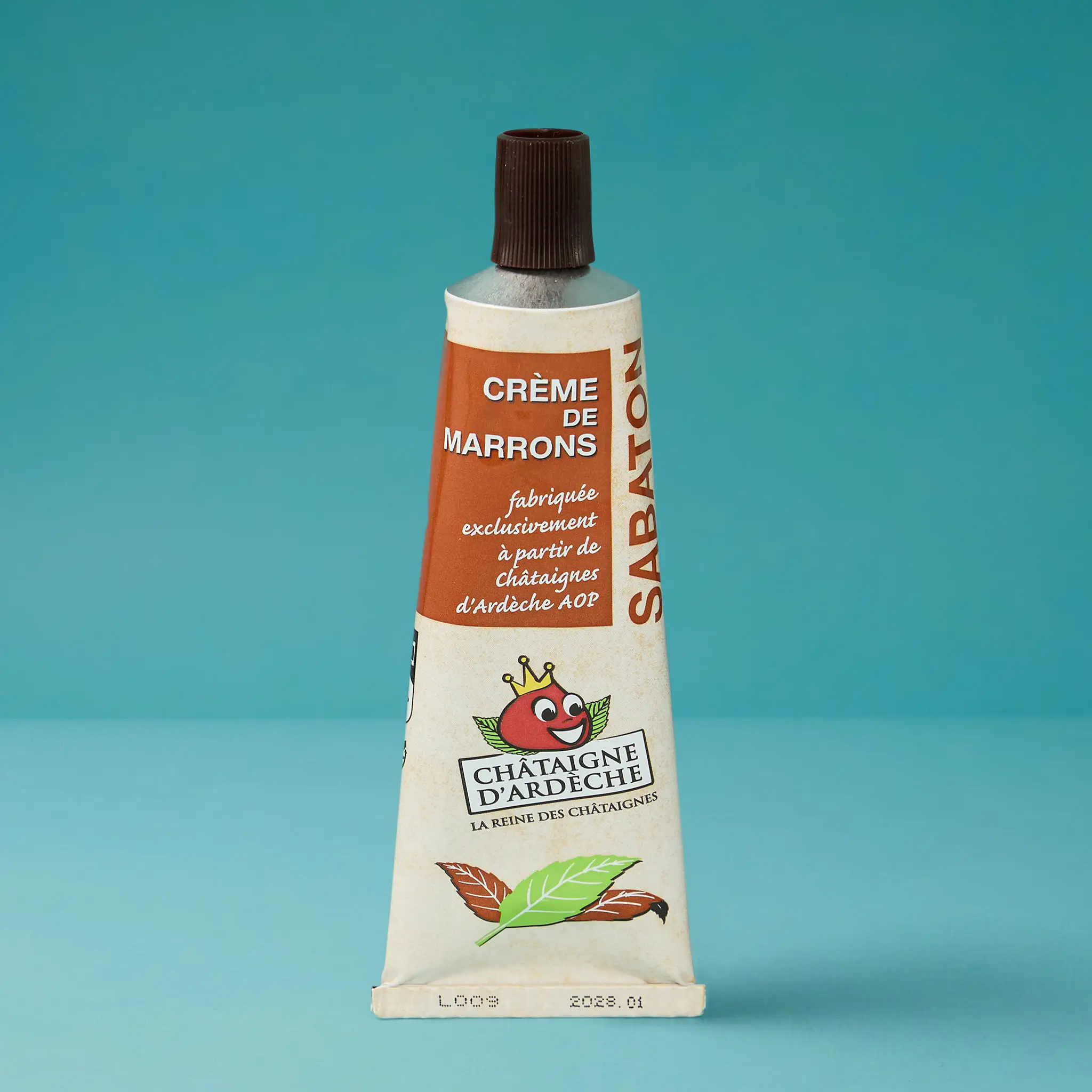 Tube CREME de MARRONS   AUBENAS 80g    SABATON