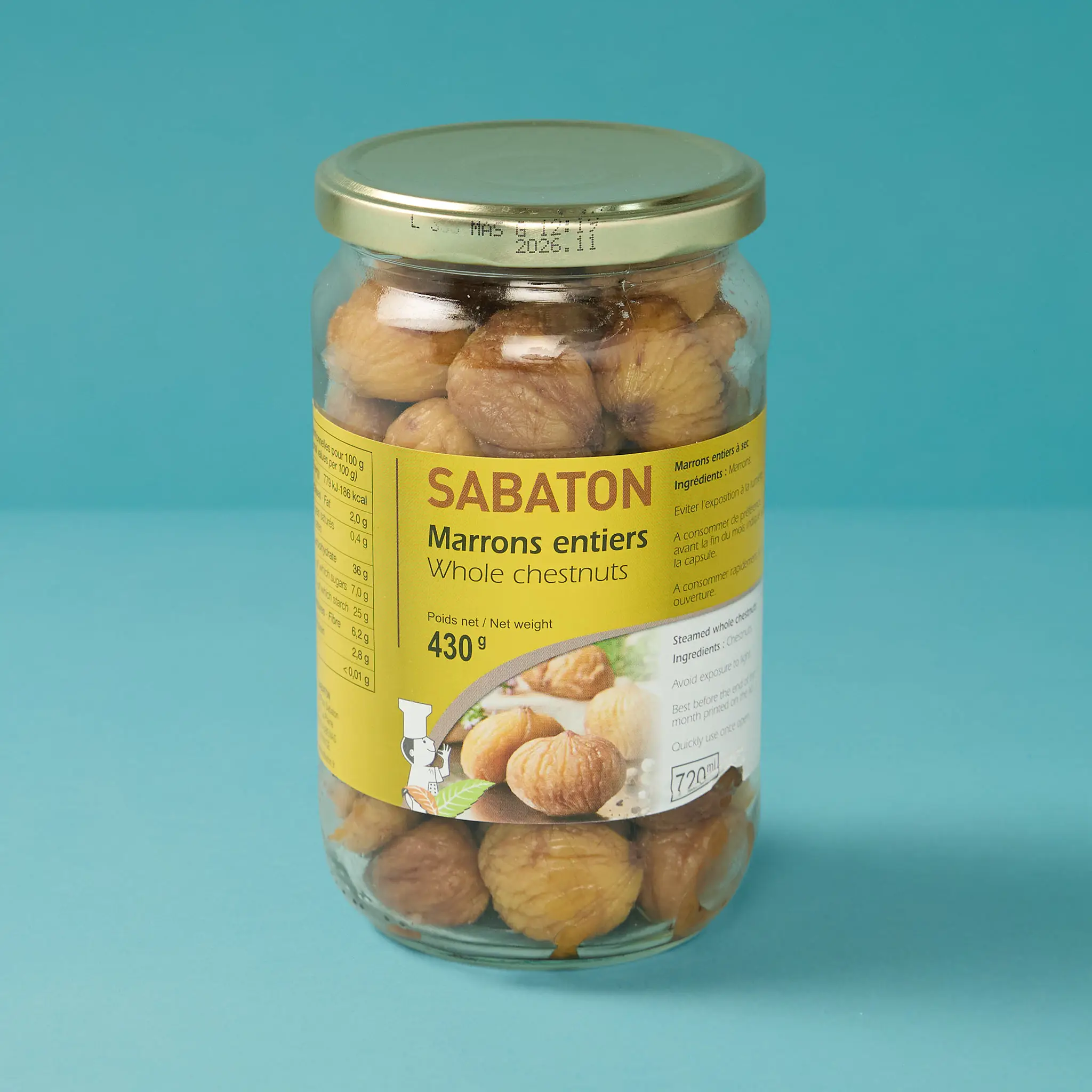 Marron à sec                  720ml    SABATON