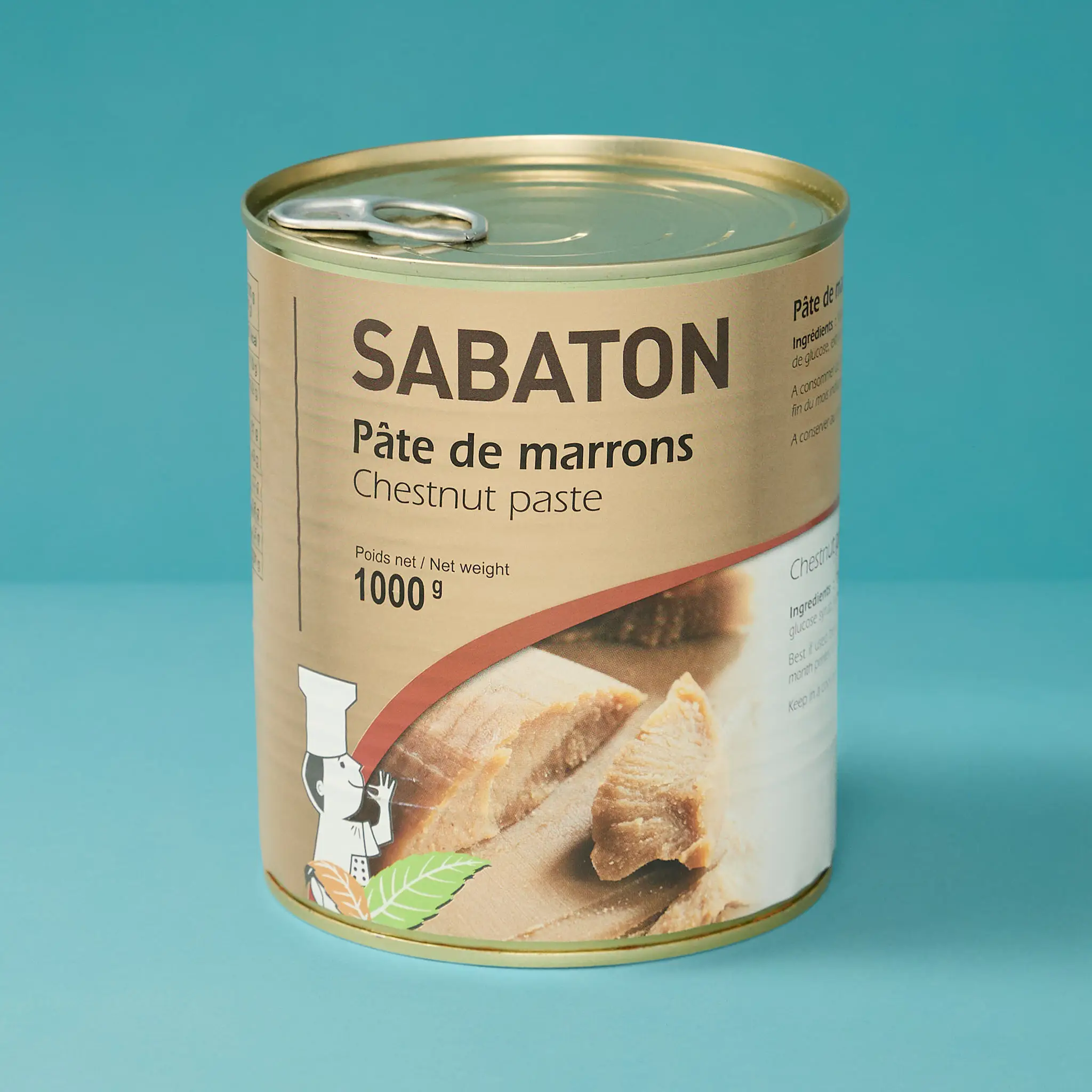 PATE MARRON VANILLEE 4/4  SABATON