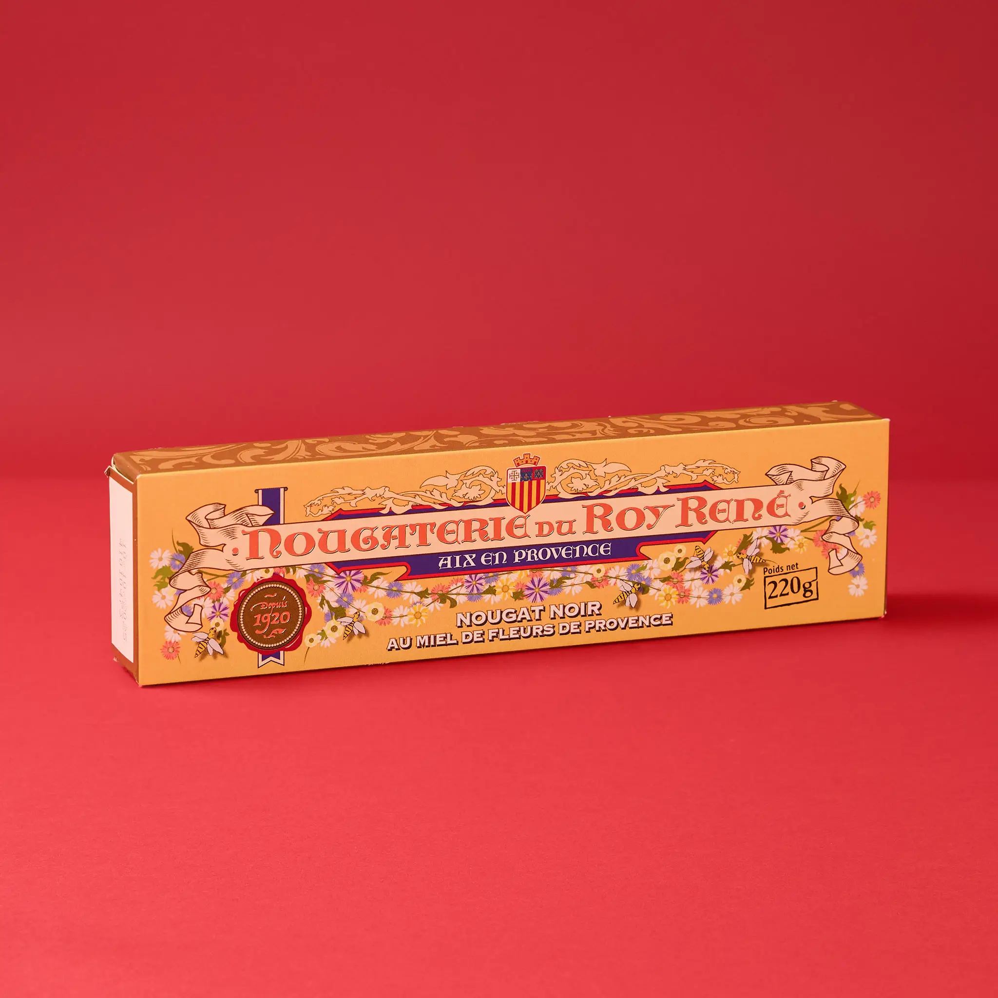 NOUGAT Noir      PROVENCE      220g    ROY RENE