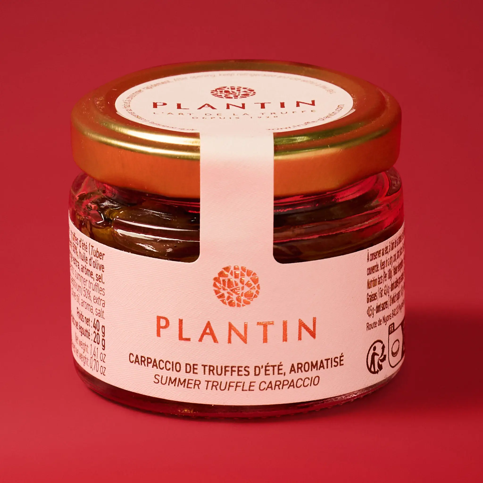 Carpaccio à la Truffe d'ETE 40g PLANTIN