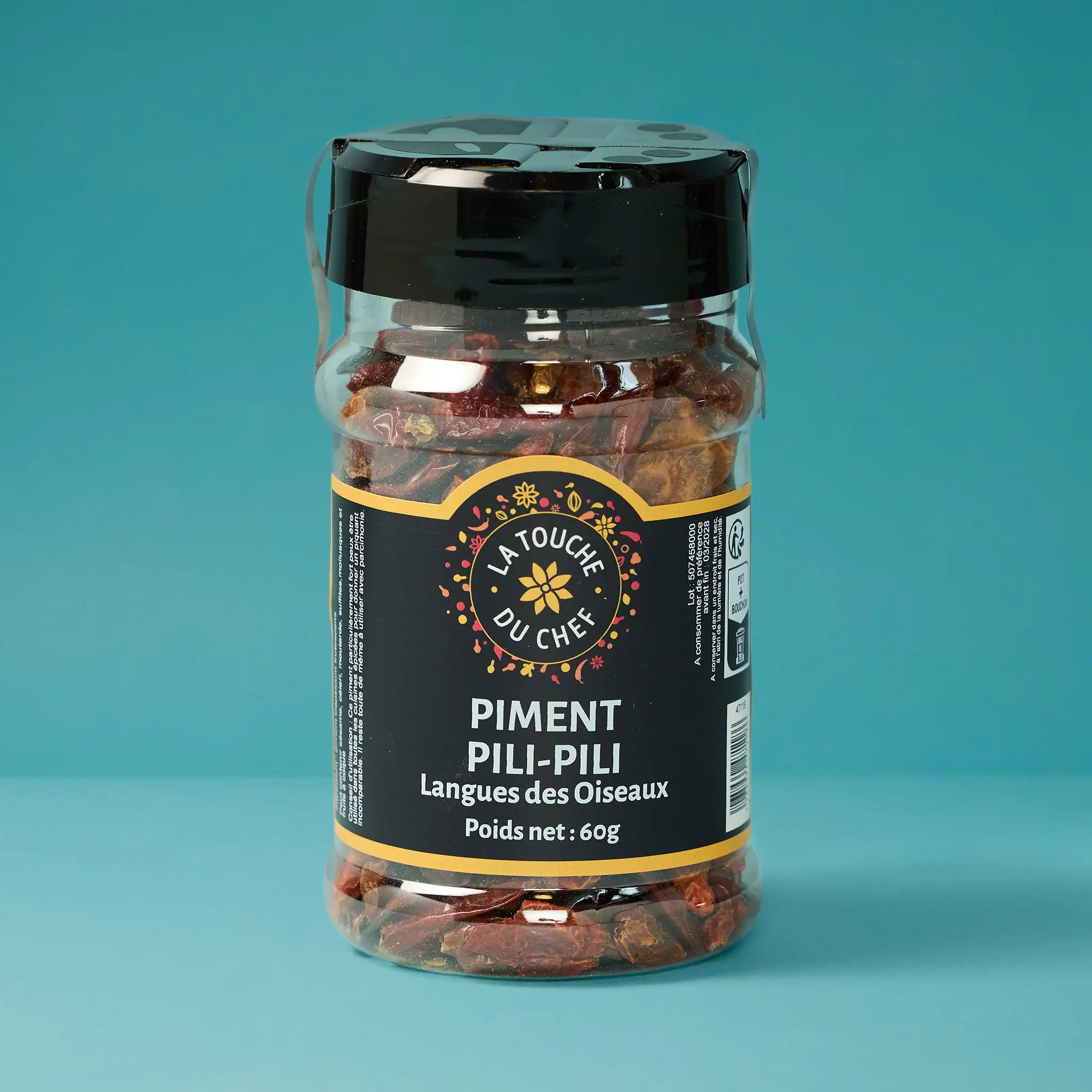 PIMENTS OISEAUX ROUGES          60g    COMPTOIR