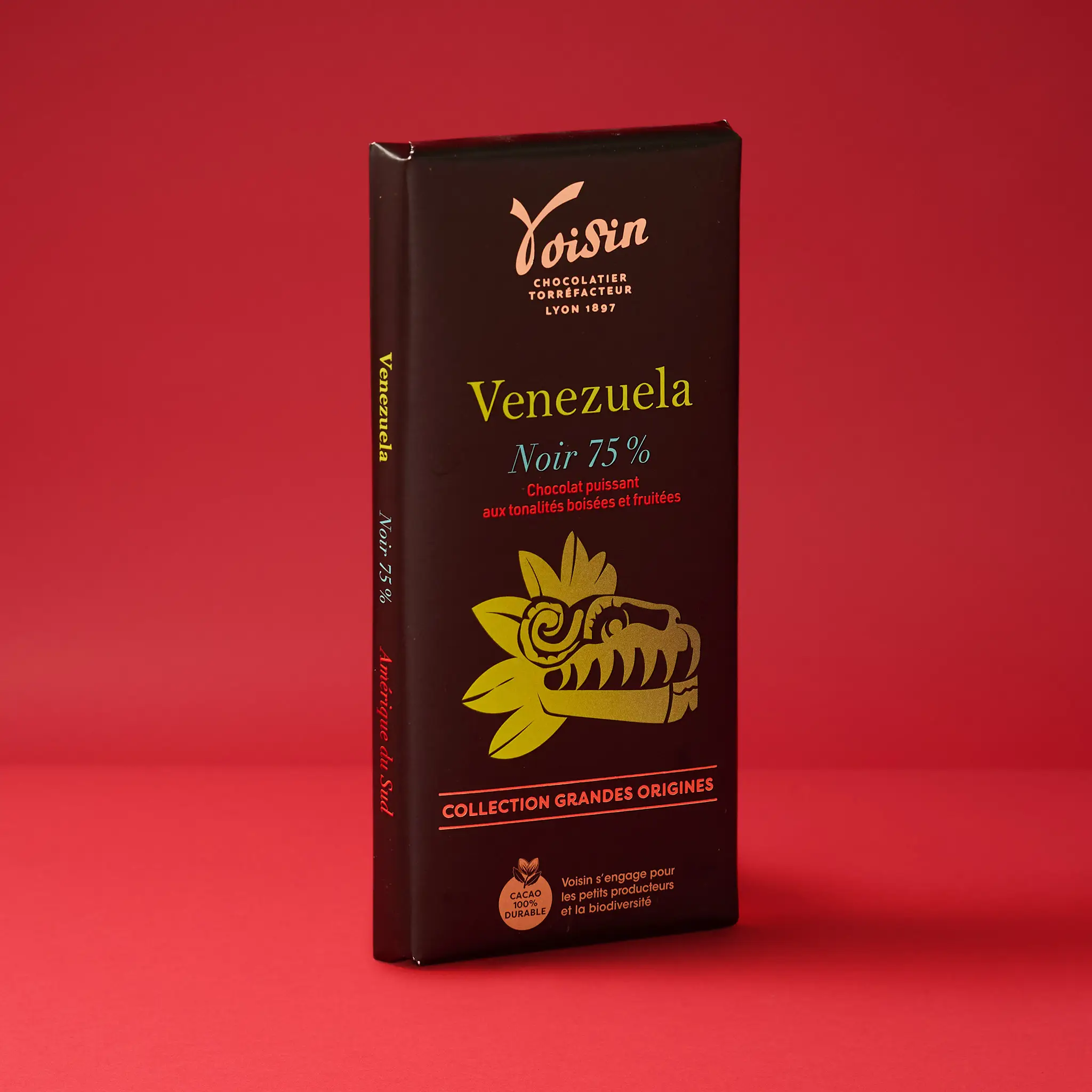 Tab Choc/Noir Venezuela Voisin 100g VOISIN