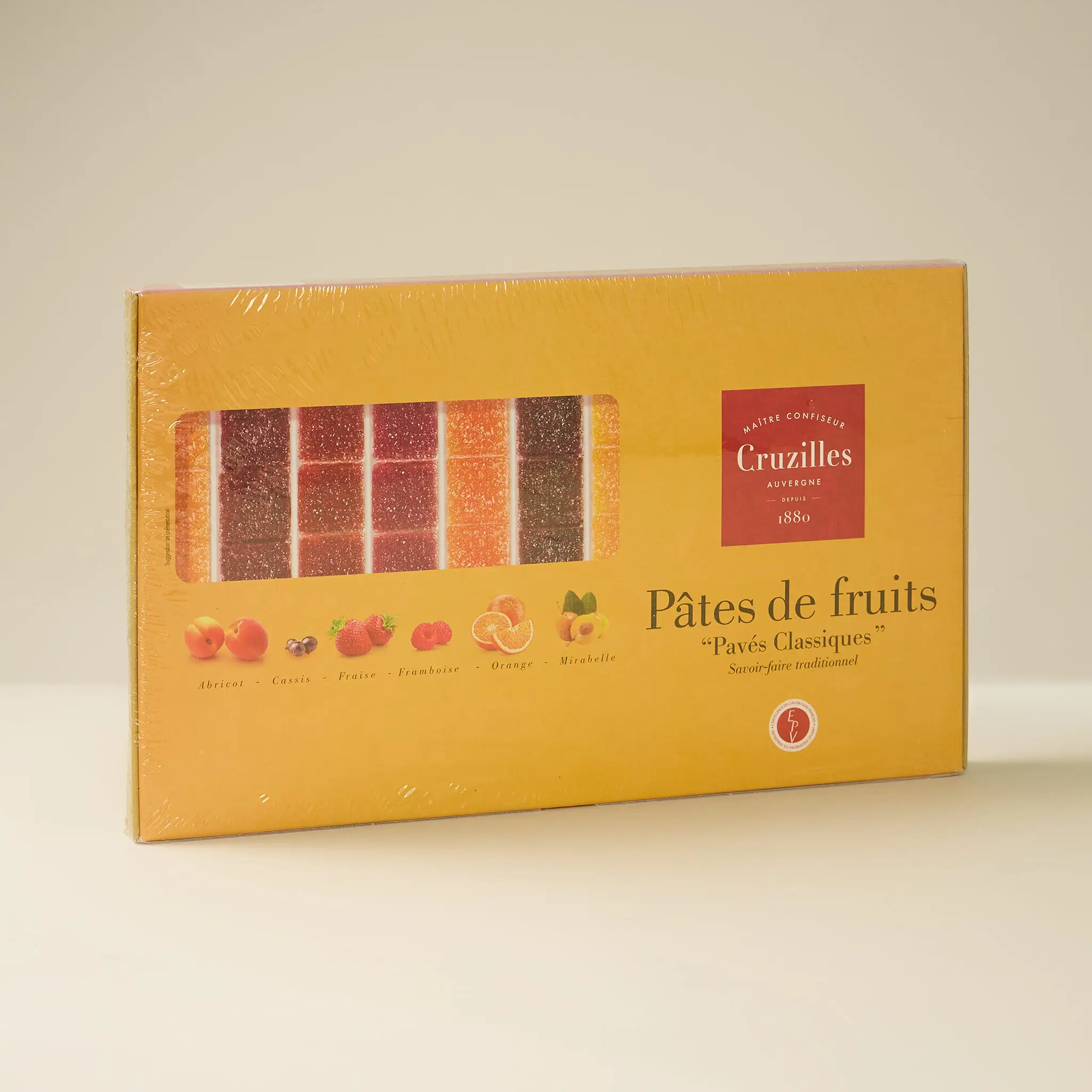 PATE de Fruit Pavés Classiques  1kg    CRUZILLE