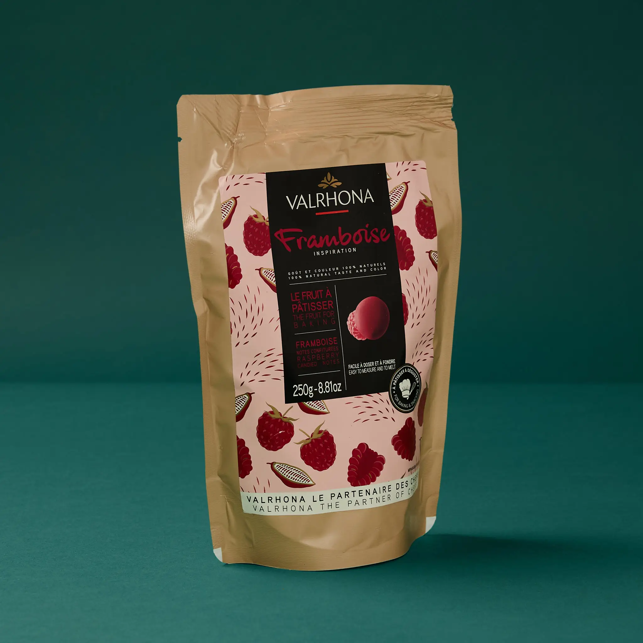 Chocolat INSPIRATION Framboise 250g    VALRHONA