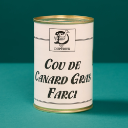 Cou farci au foie gras  400g    
