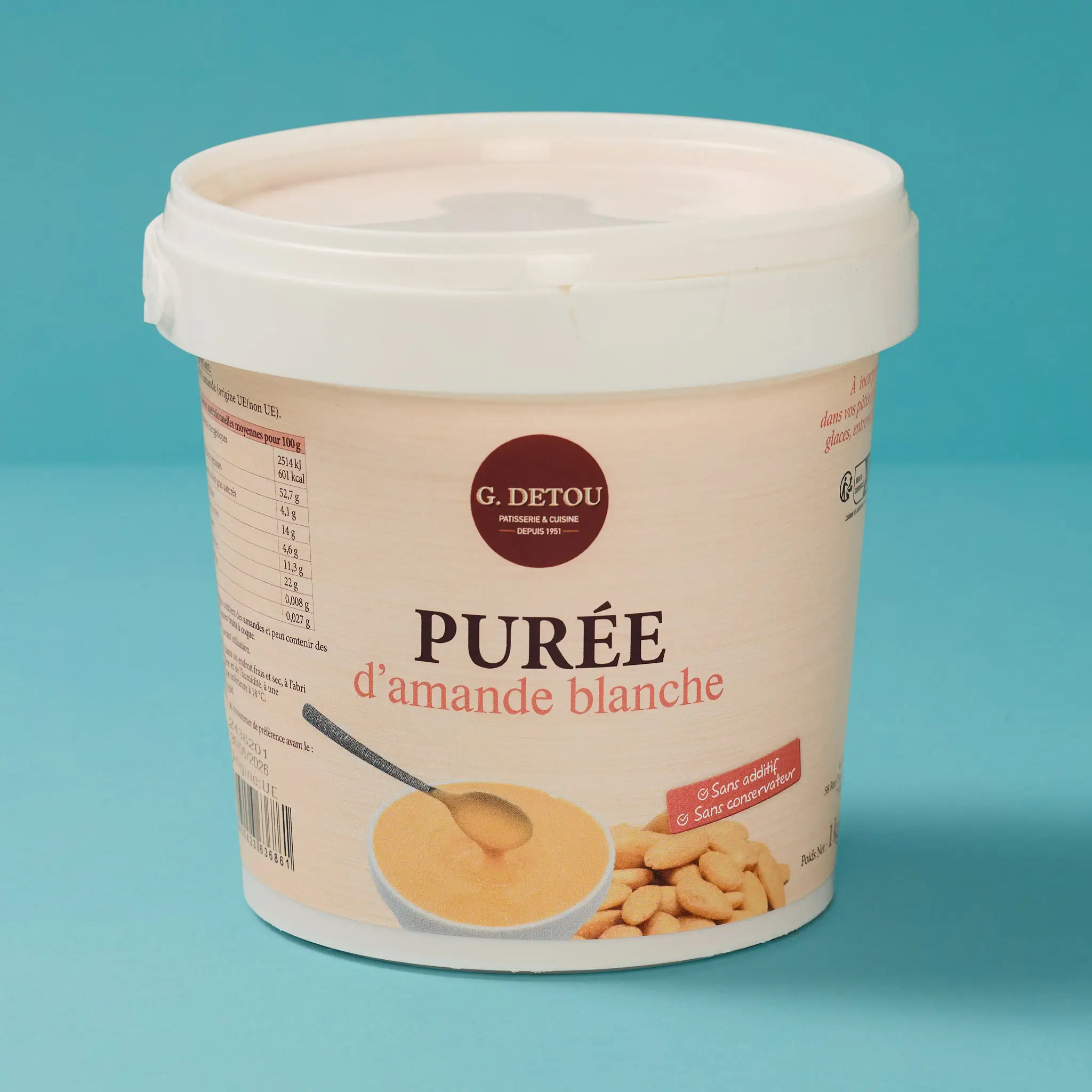 Purée d'Amande blanche          1kg    NOIX GAI