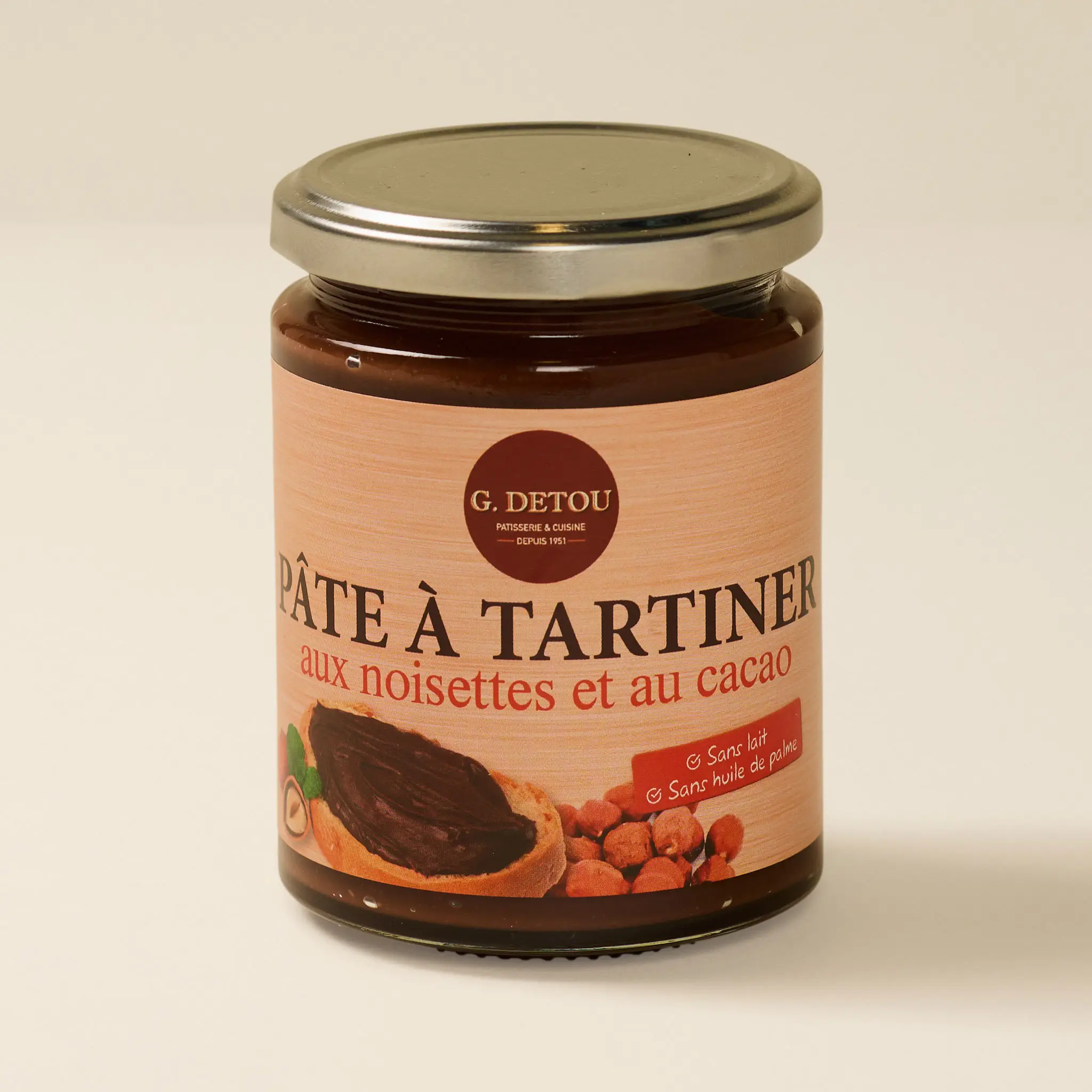 Pate a tartiner NOISETTE CACAO 300g    NOIX GAI