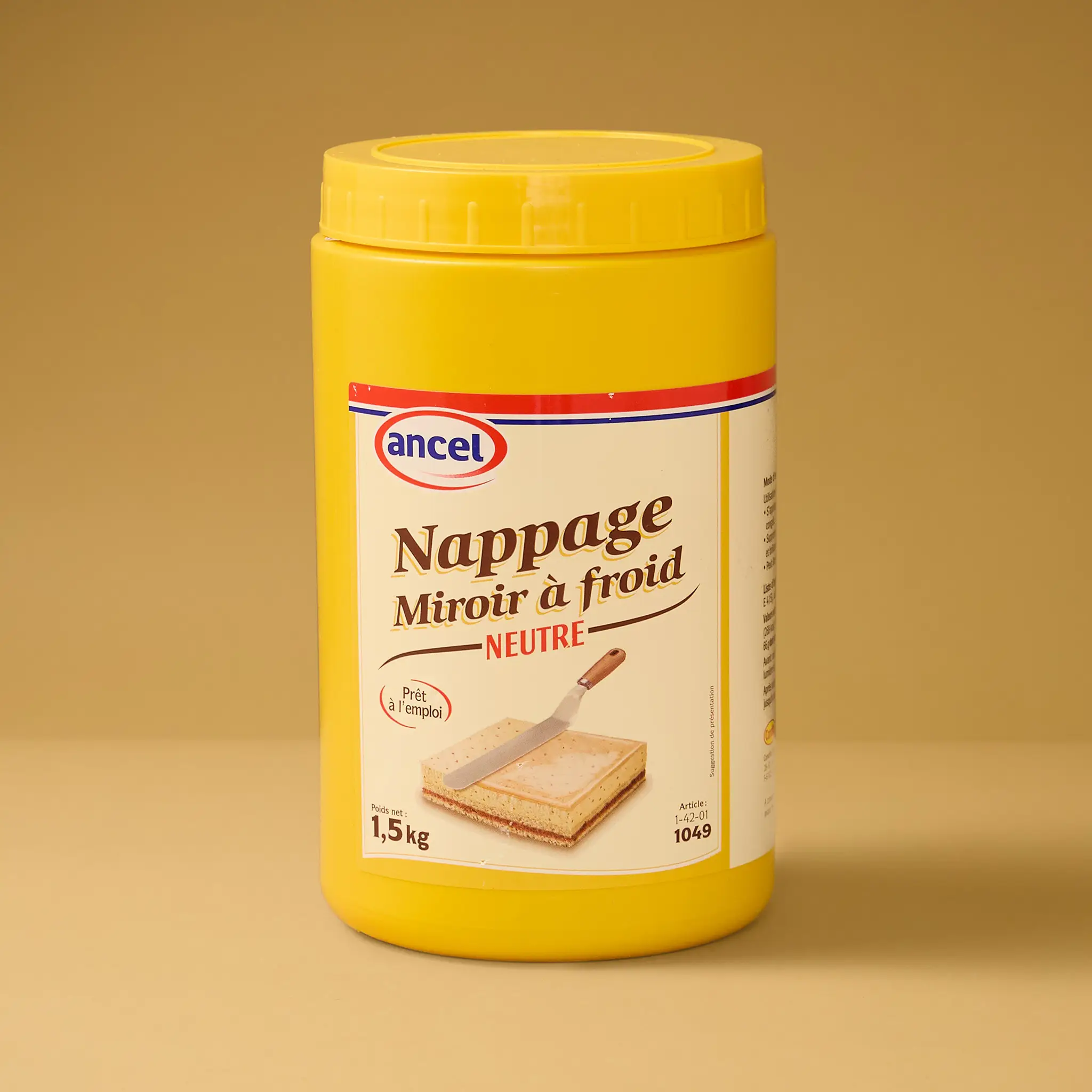 Nappage miroir neutre         1,5kg    CONDIFA