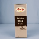 GELATINE ARGENT 180b 400 feuilles 1kg    CONDIFA