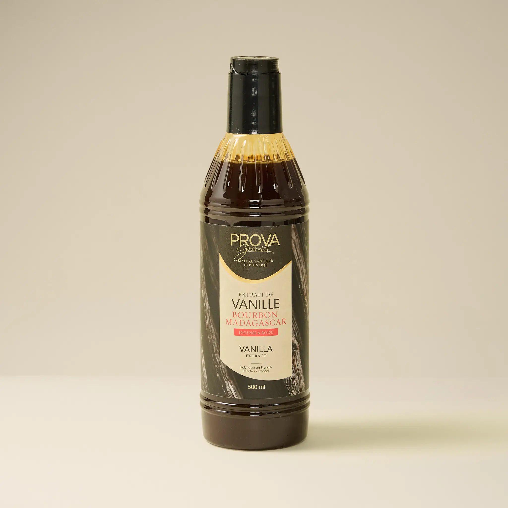 EXTRAIT de VANILLE 200g/l      1/2l    PROVA