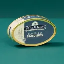 Rilettes Sardines Boite ovale 115g    PENMARCH