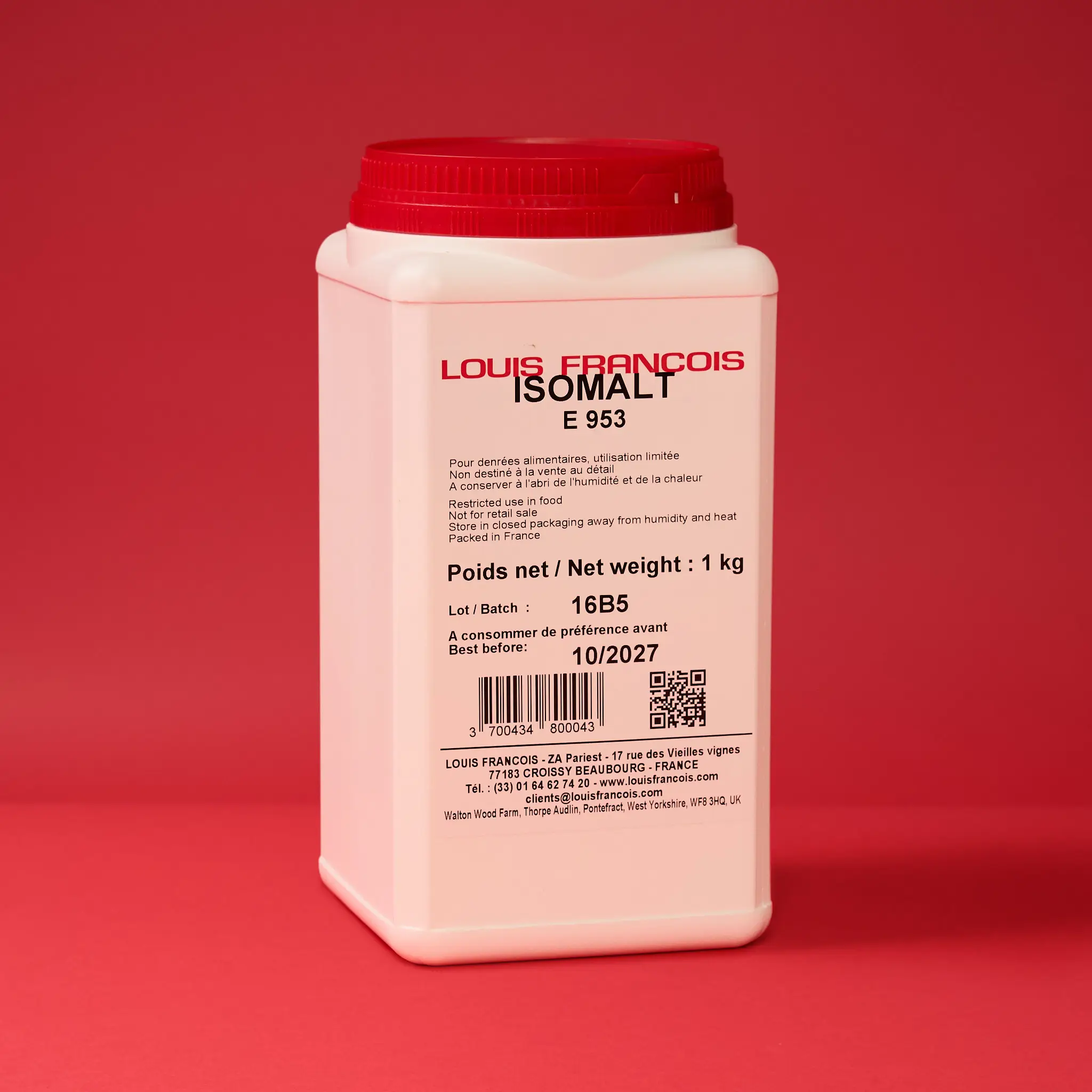 ISOMALT GALLIA E953 1Kg  LOUIS F