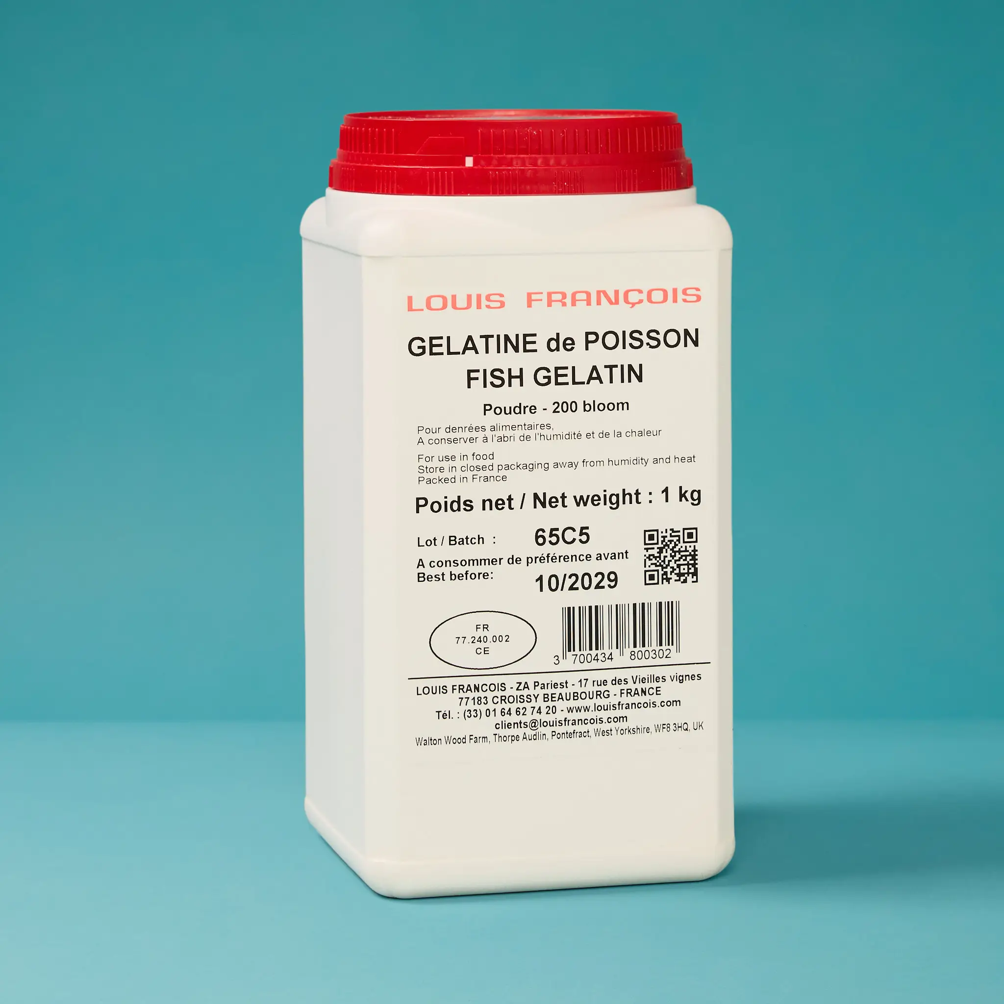 GELATINE POISSONS  1Kg    LOUIS F