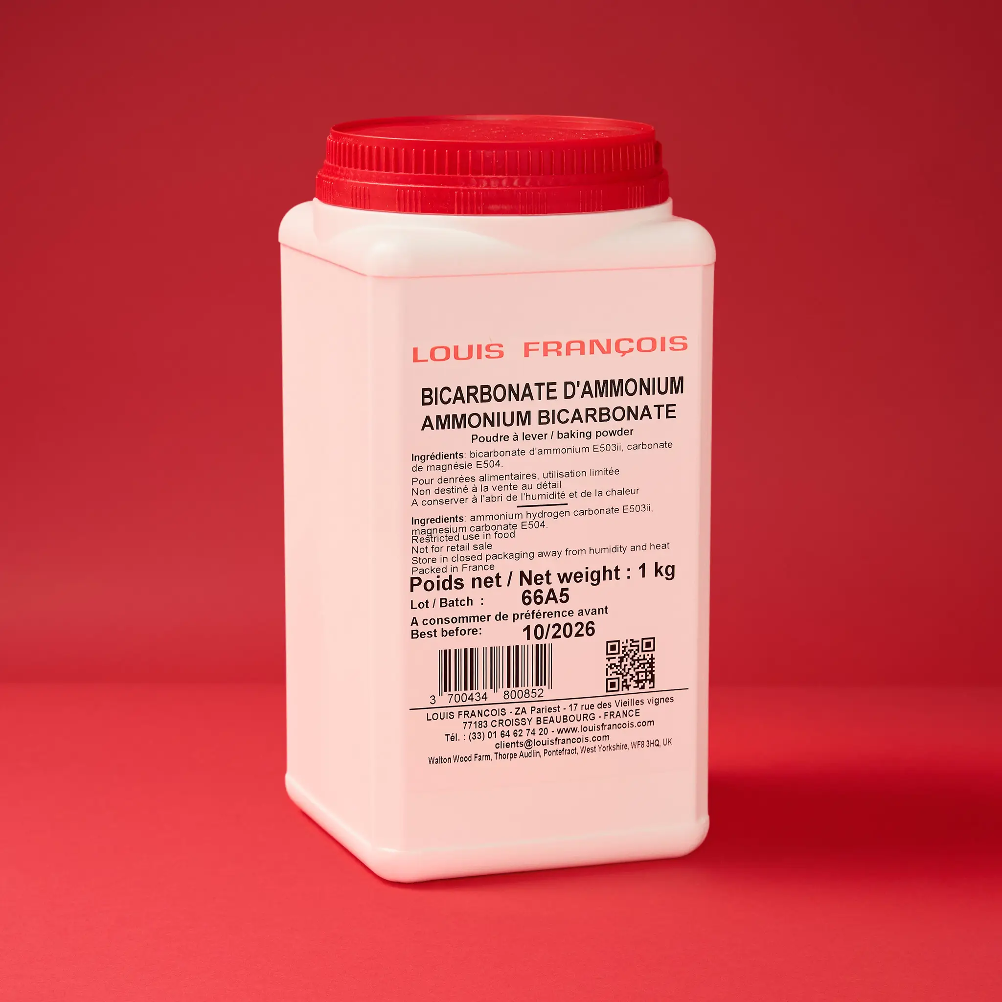 BICARBONATE D'AMMONIAQUE 1Kg LOUIS F