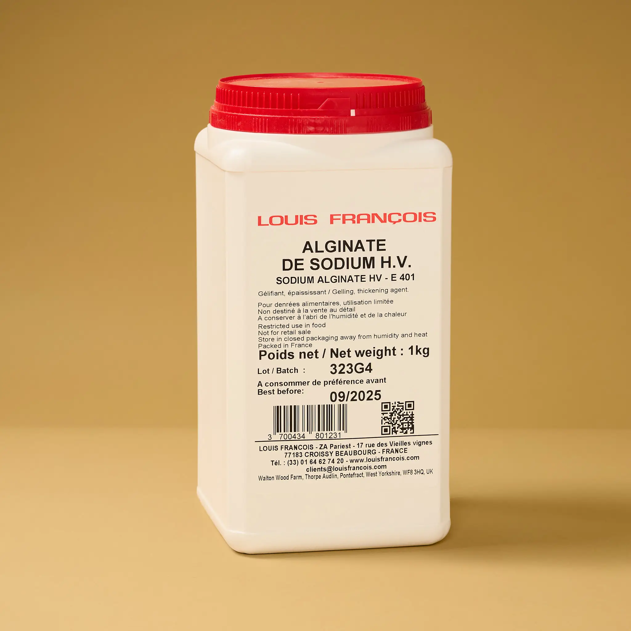 ALGINATE H.V 1Kg  LOUIS F