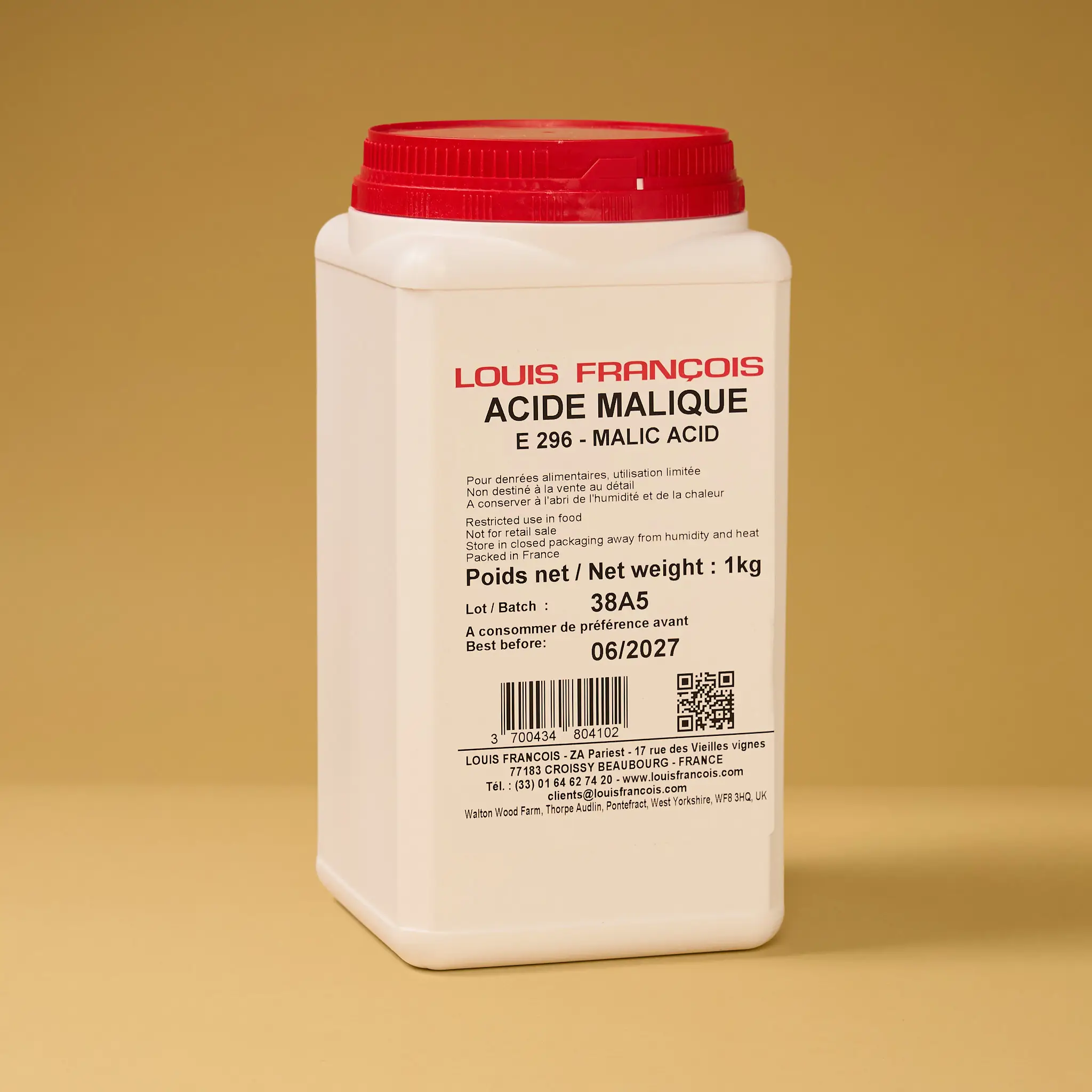 ACIDE MALIQUE 1Kg  LOUIS F