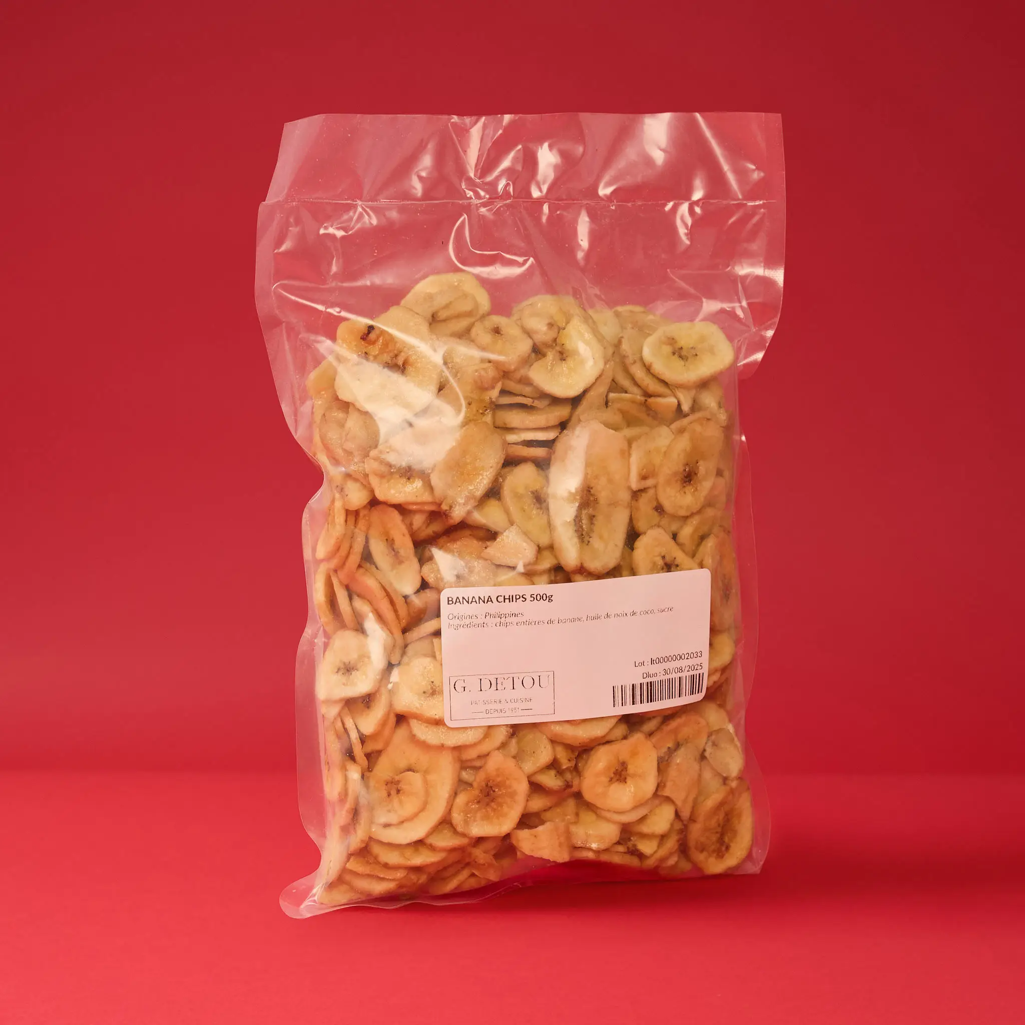 BANANA CHIPS  500g