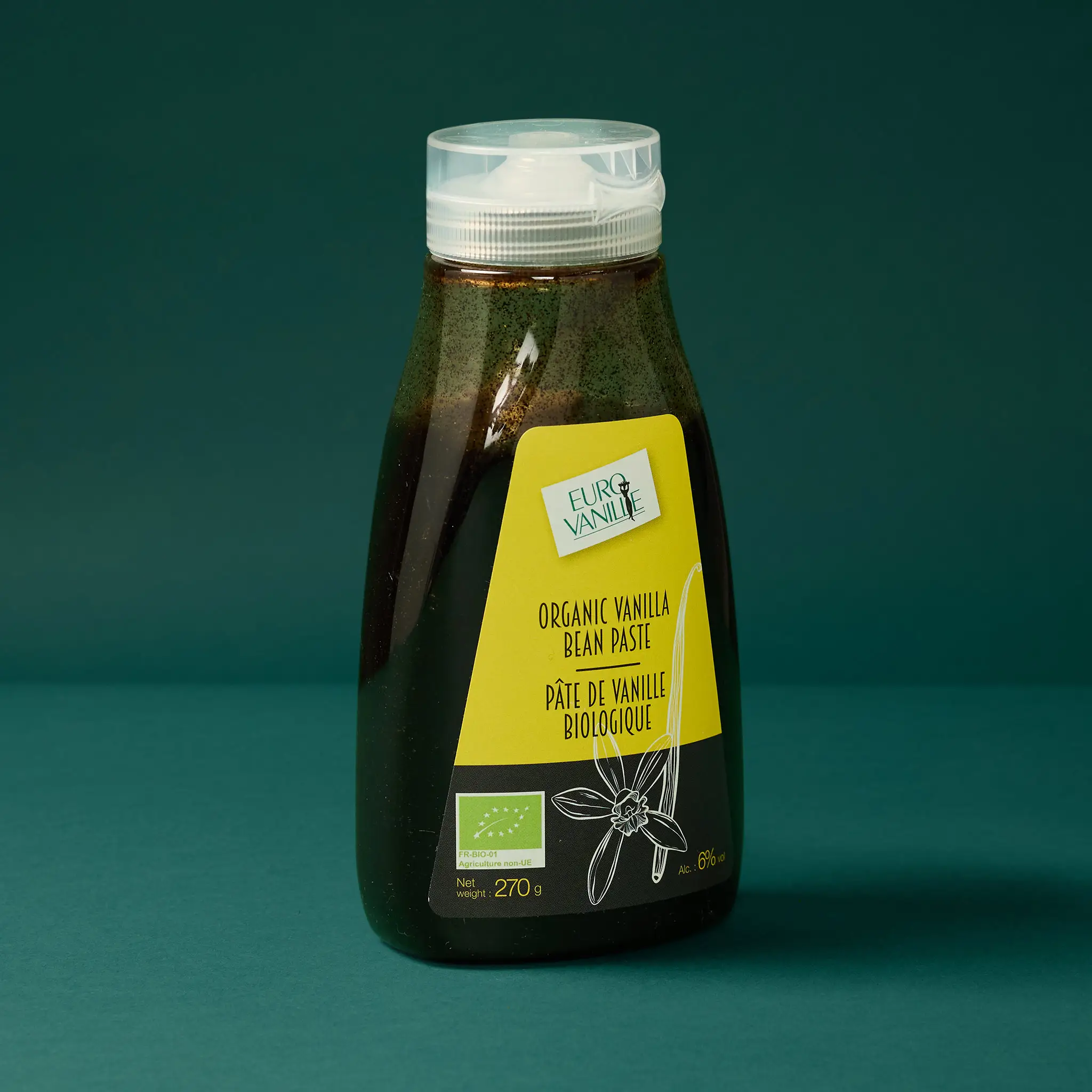 Pâte de VANILLE Bourbon BIO 270g